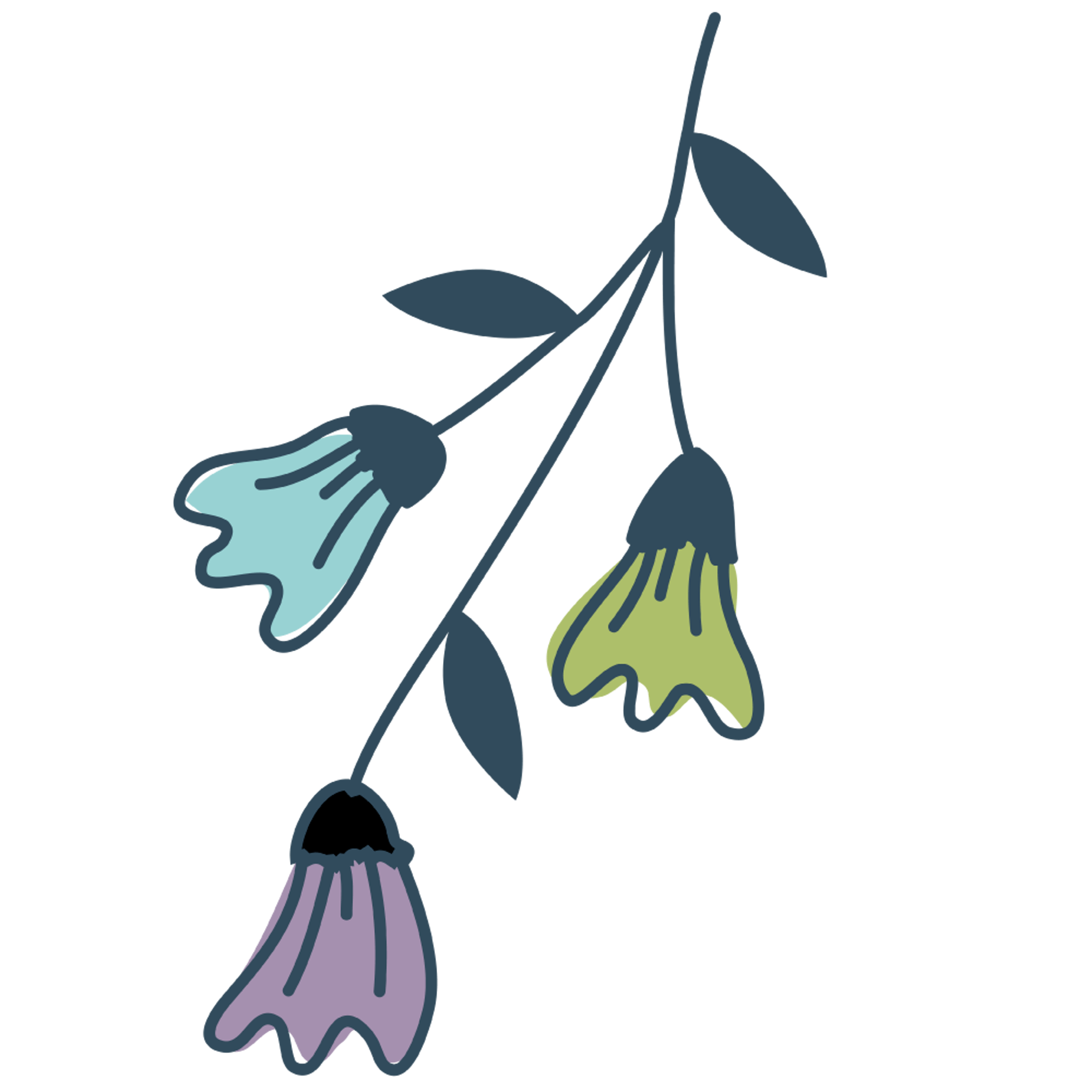 Triple Drop Flower