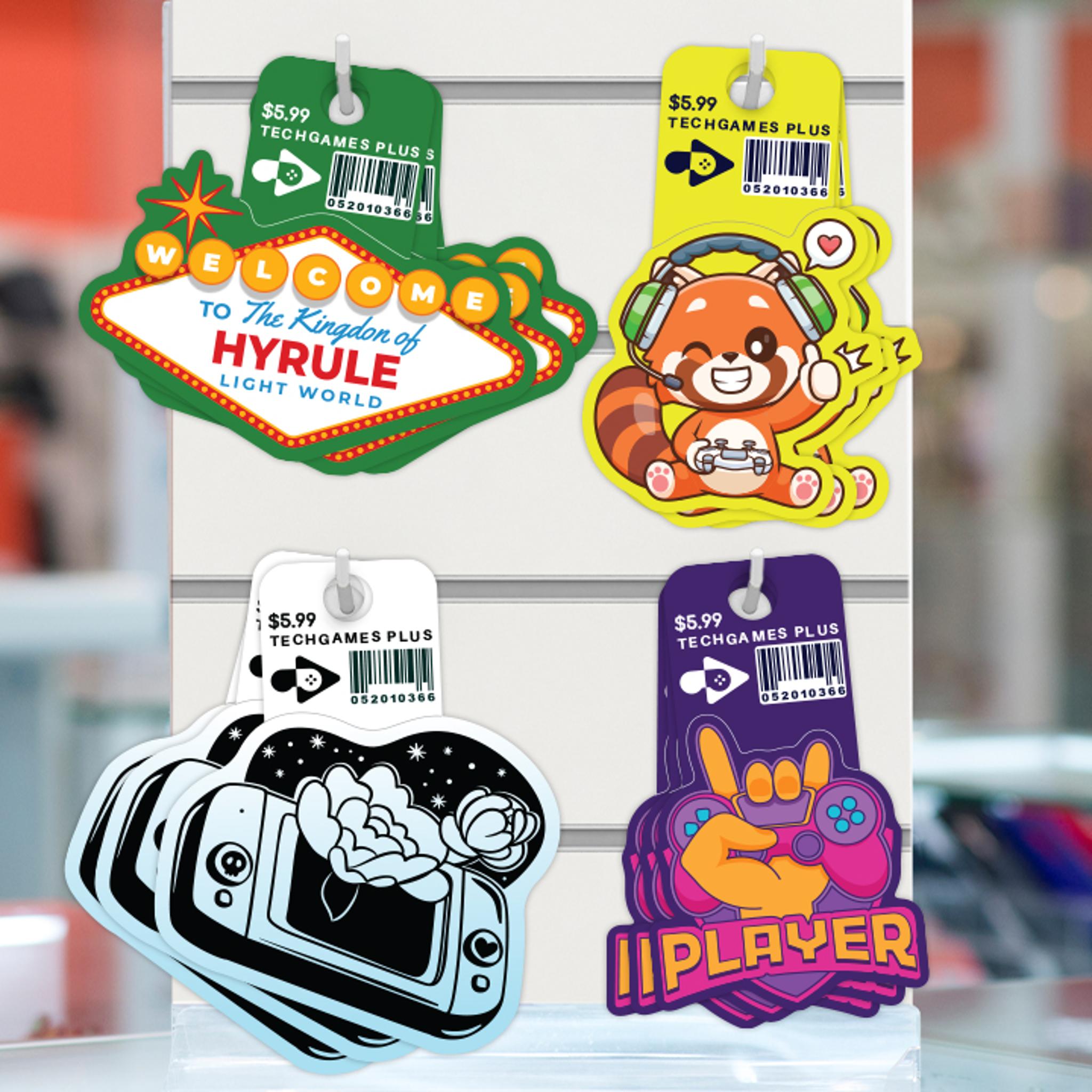 Hang-Tag Stickers