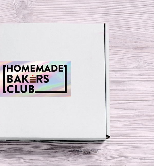 Go holographic to add a premium, eye-catching finish