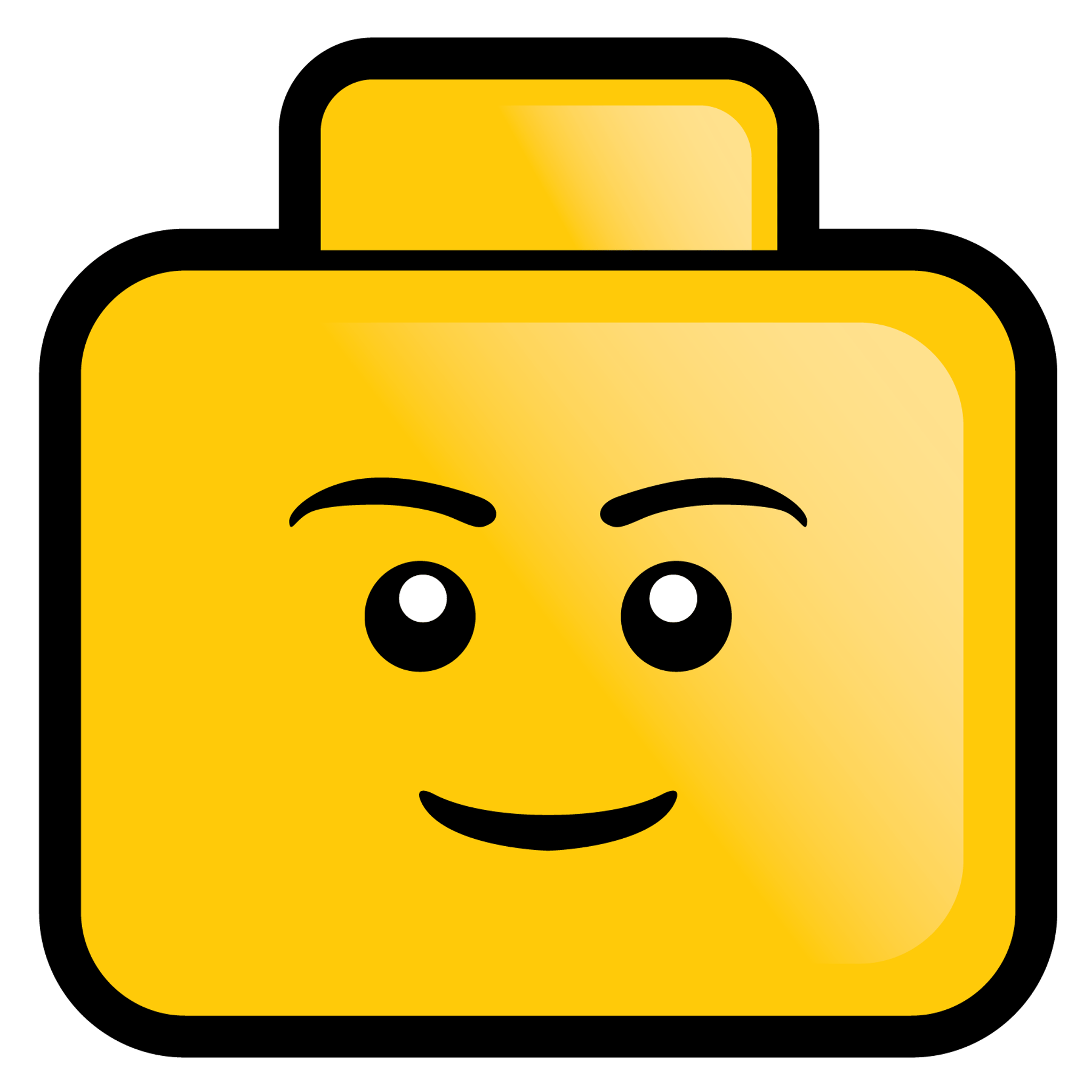 Delux Brick Man Face