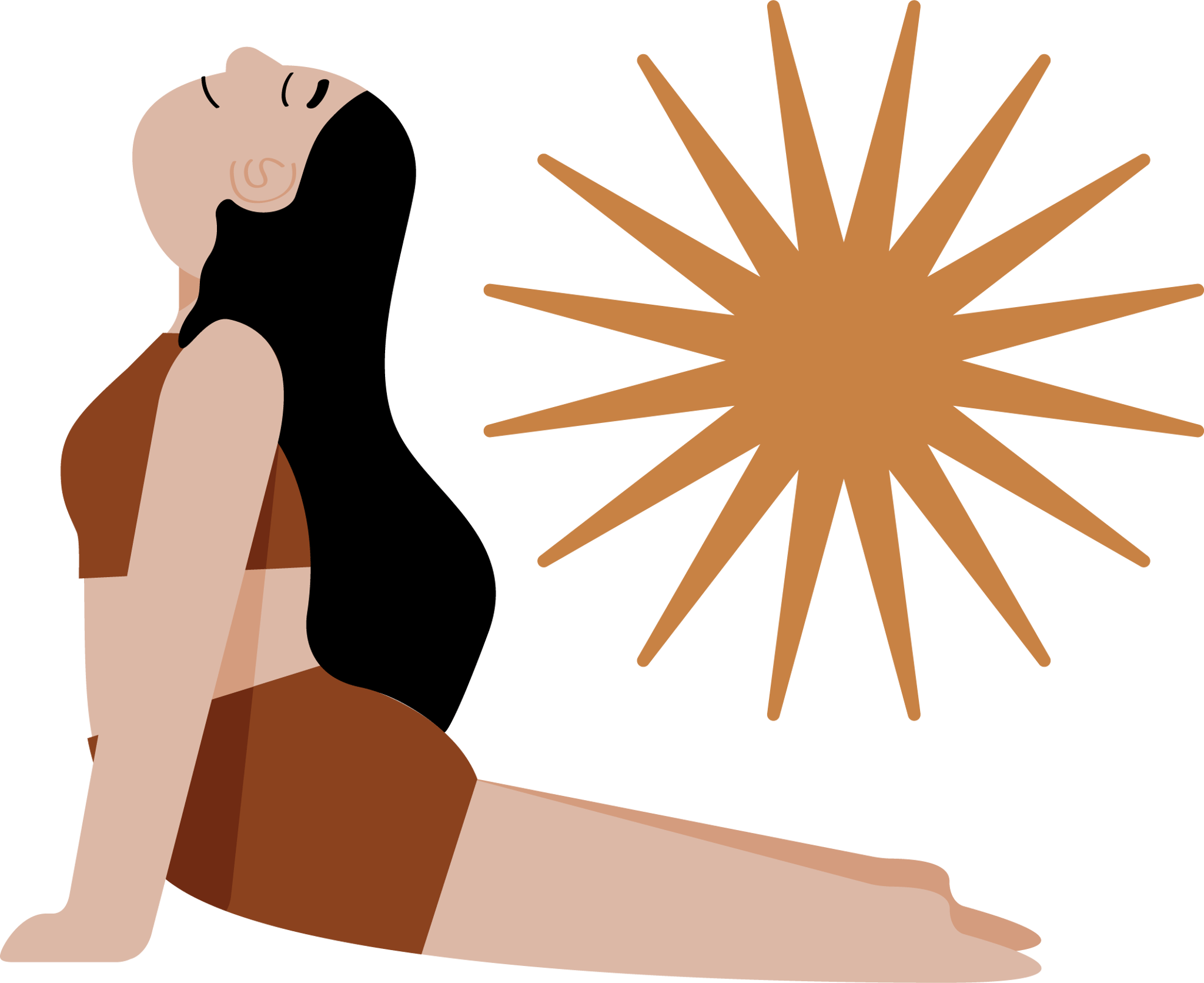 Woman Cobra Pose