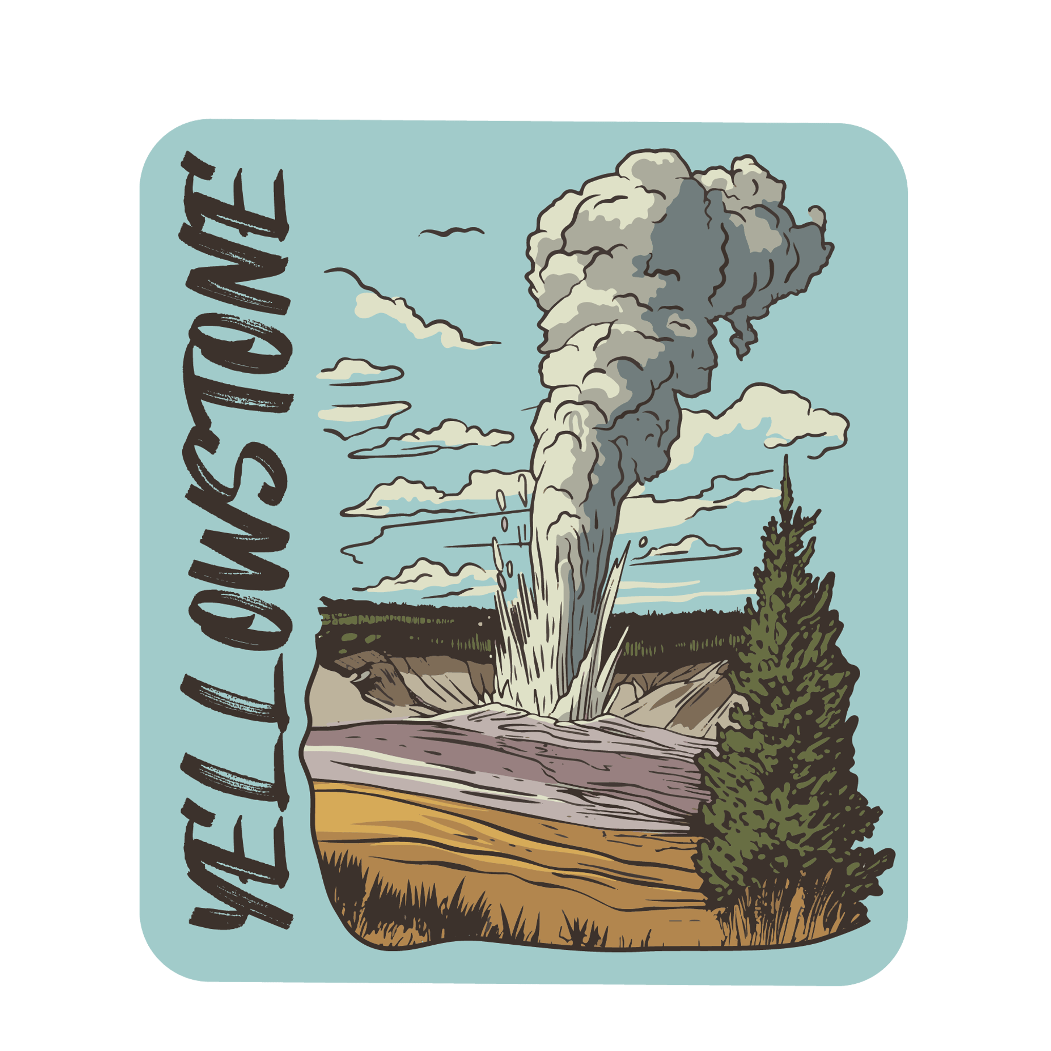 Yellowstone Geiser, Wyoming