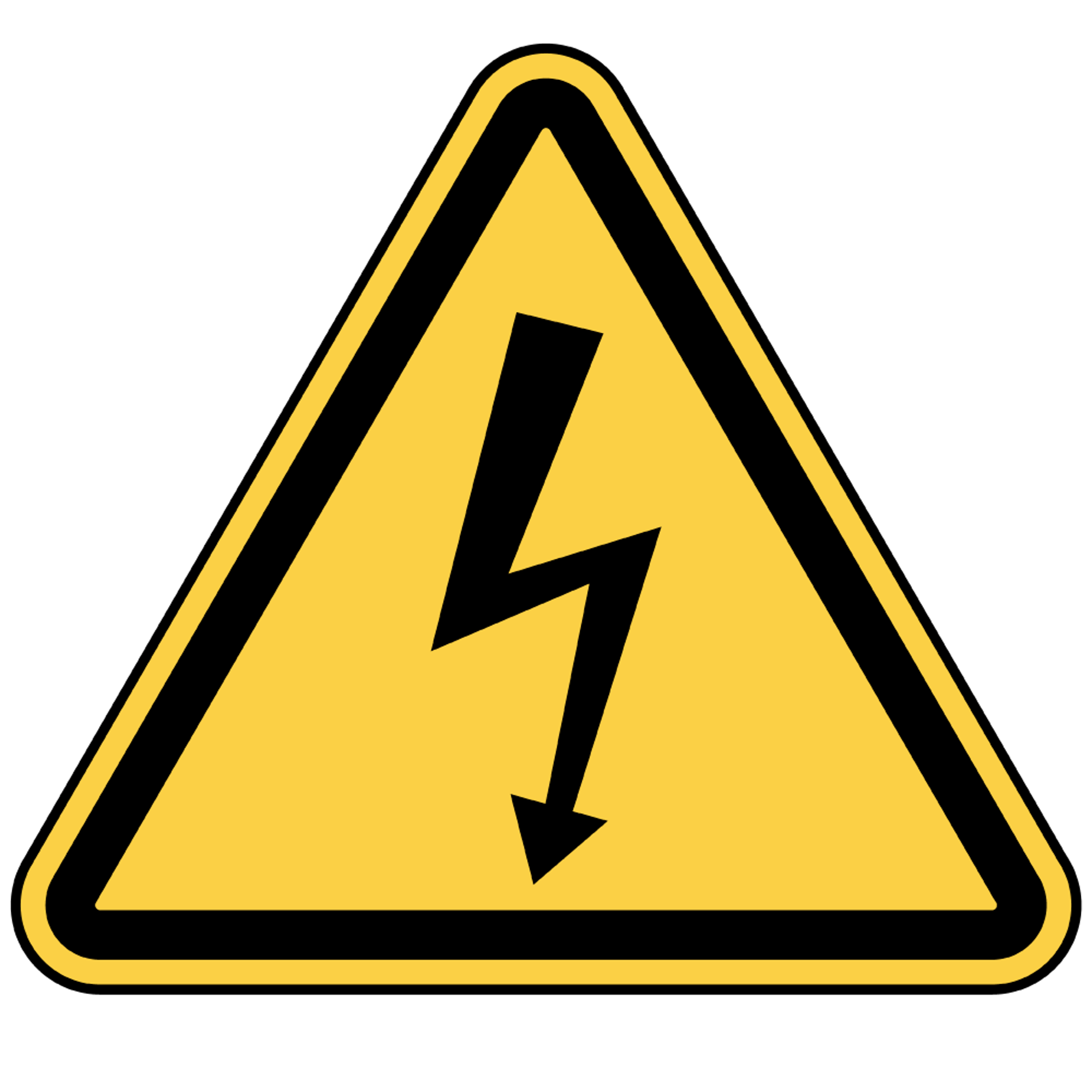 High Voltage Warning