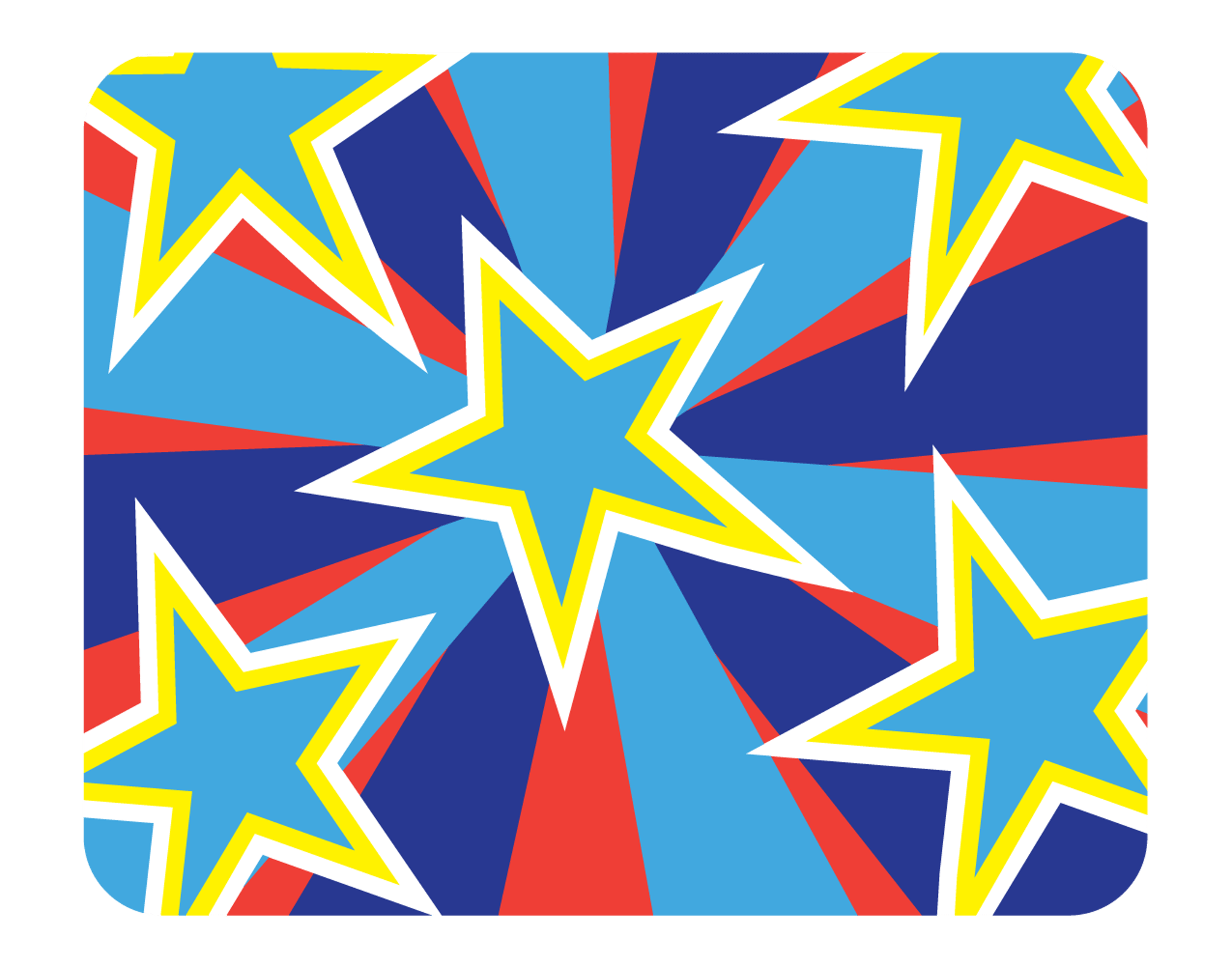 Blue Stars Background