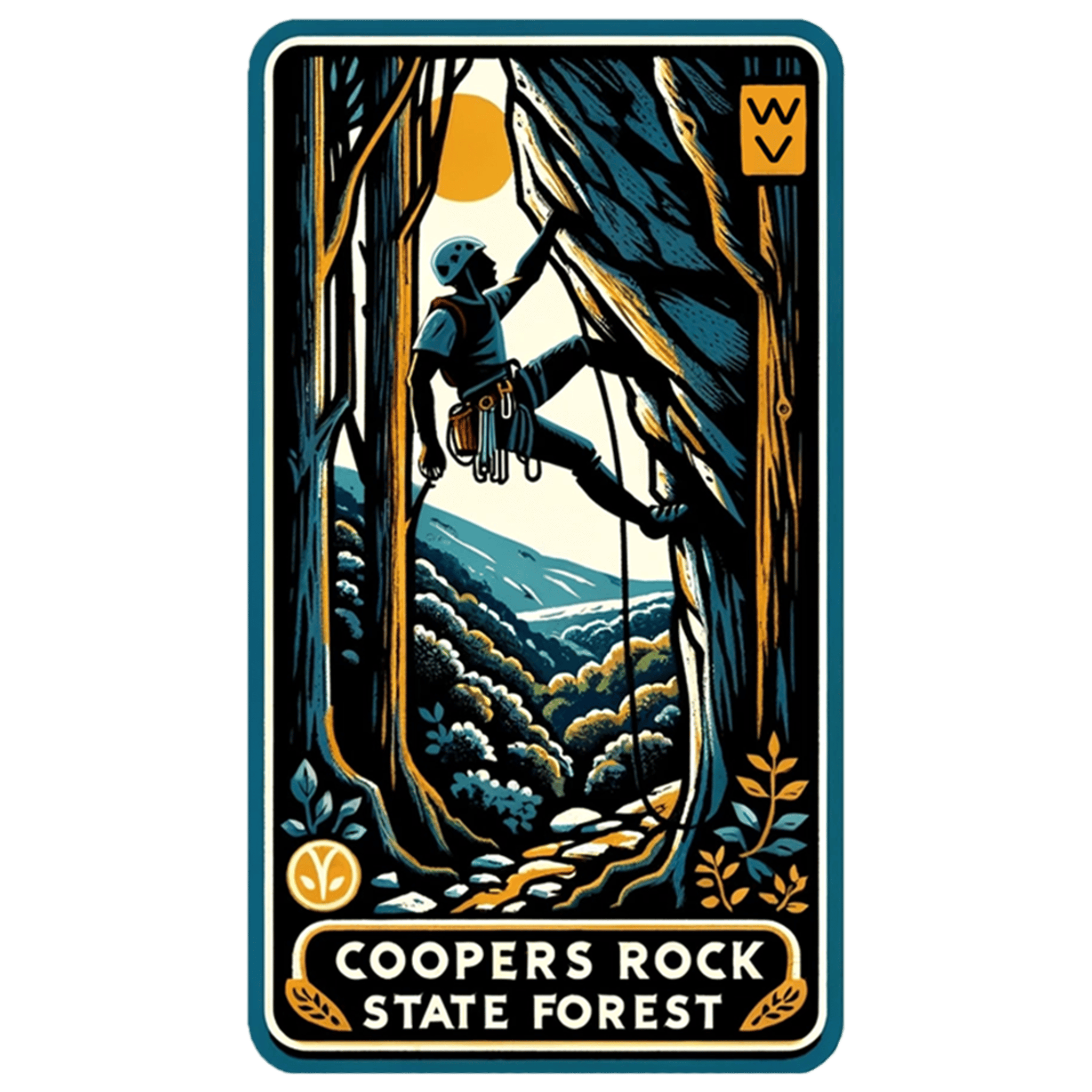 West Virginia, Coopers Rock State Forest