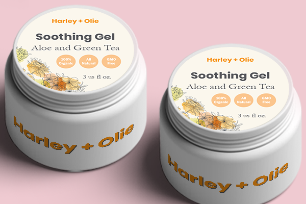 Stickers showcased on product packaging