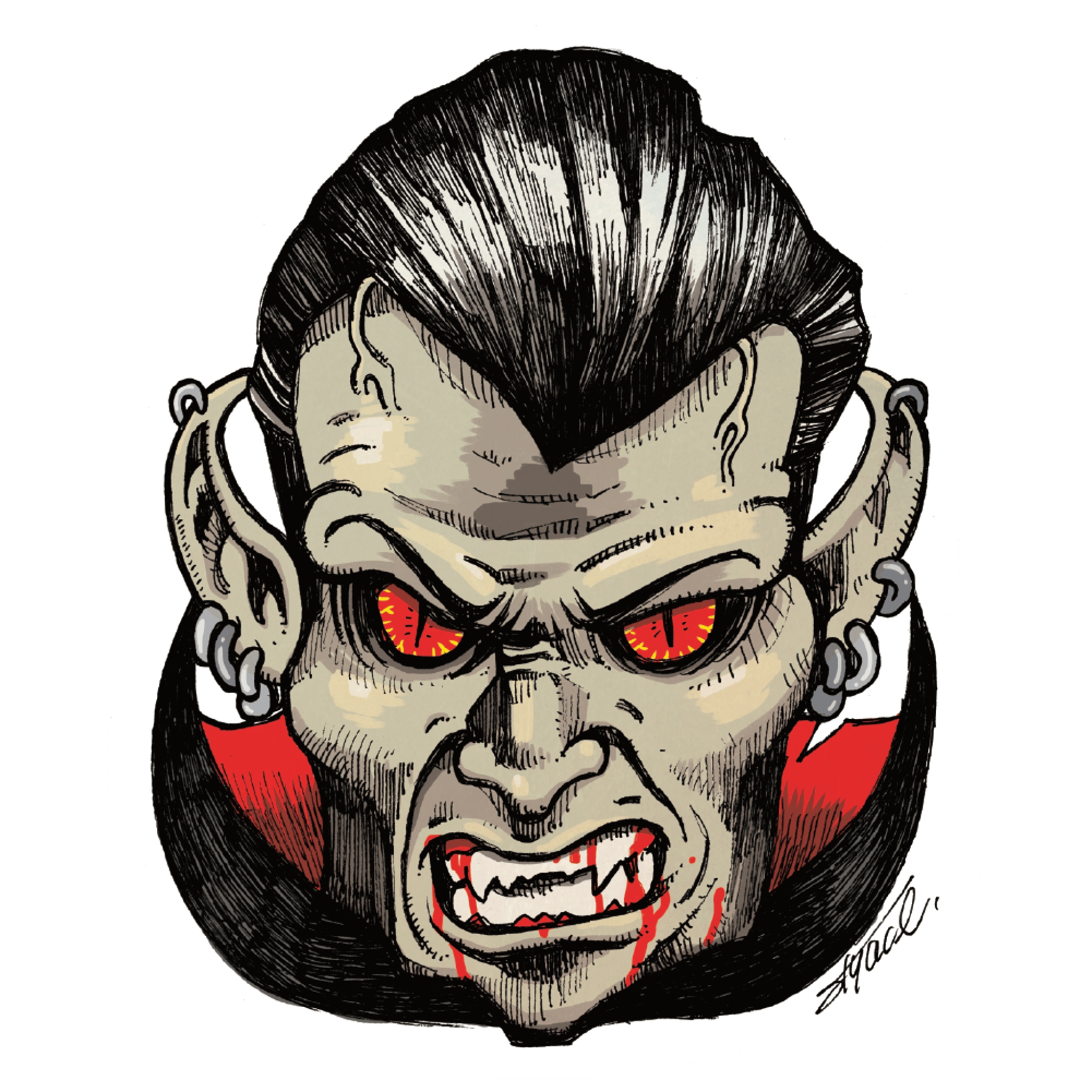 Angry Dracula