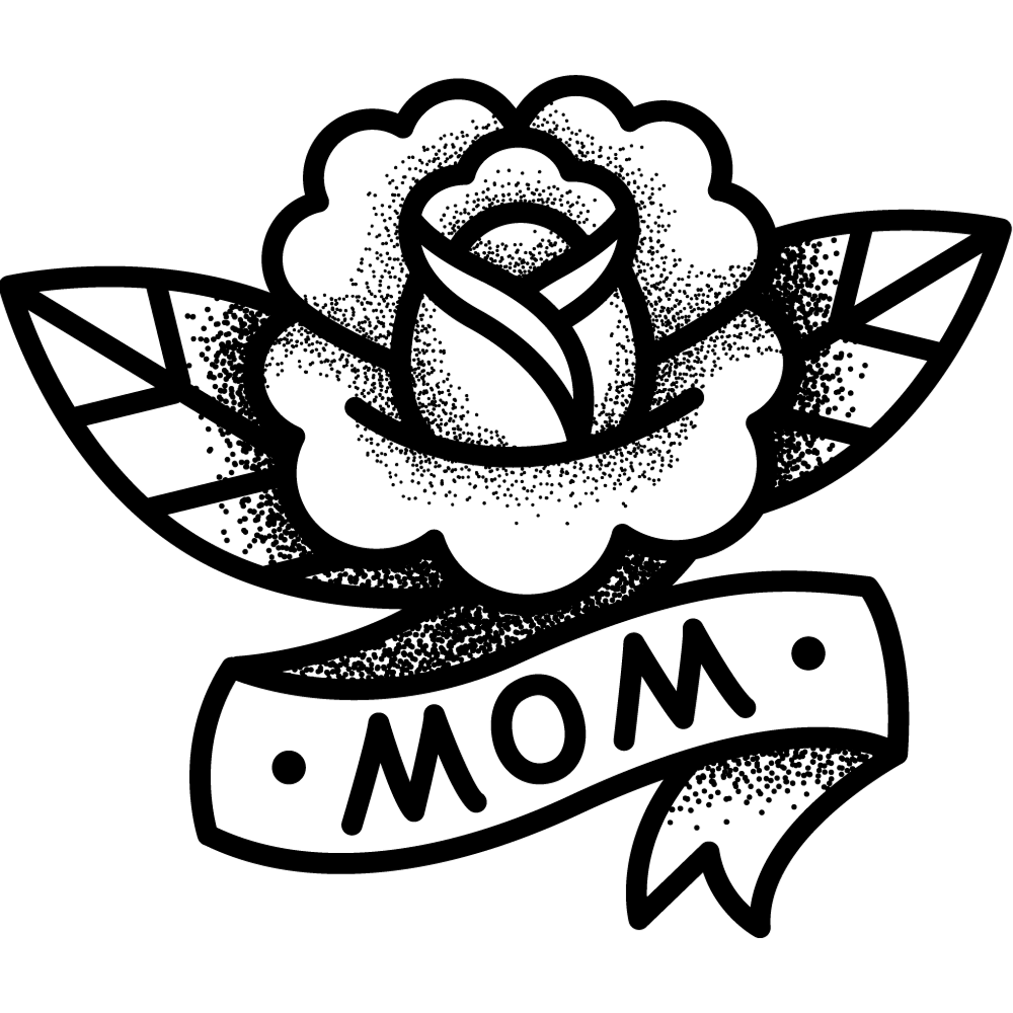 Flower Mom Tattoo