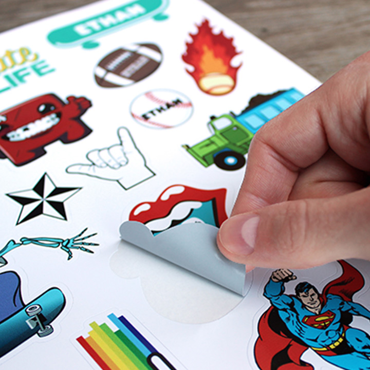 Glossy Sticker Pages
