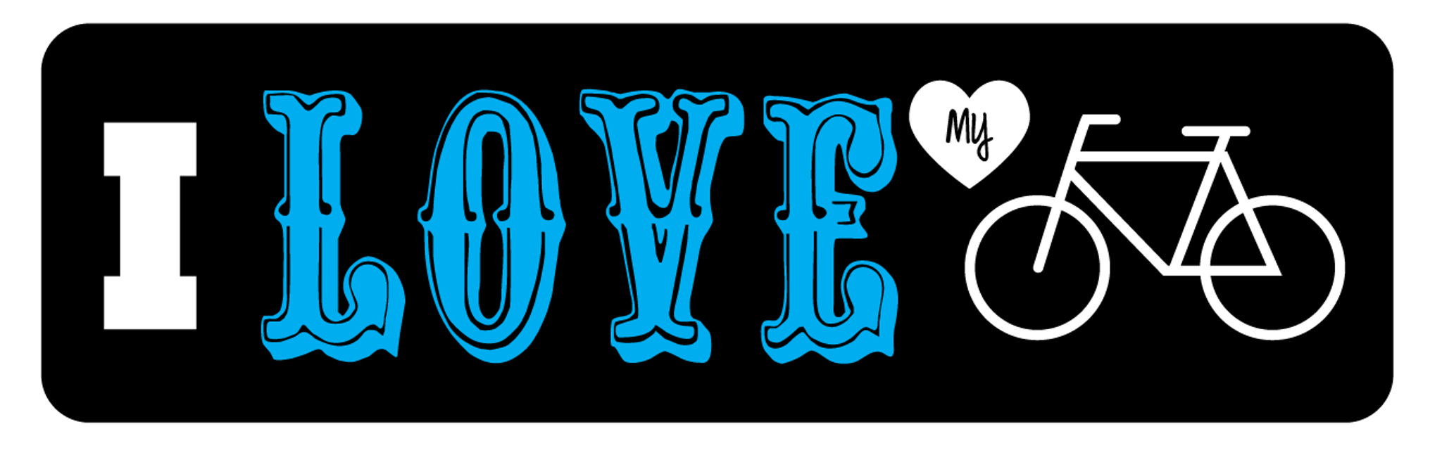 I Heart Love My Bike 