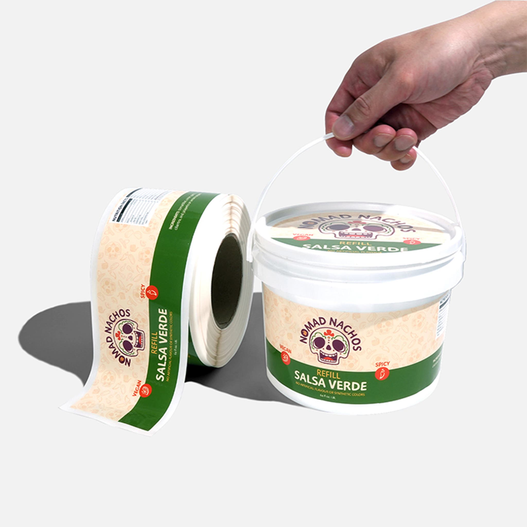 Custom Durable Roll Labels