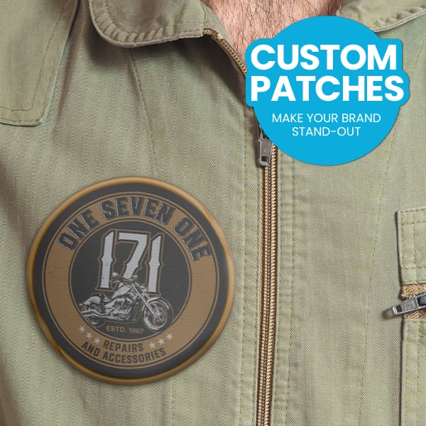 Patches - a powerful tool to add durable branding to any fabric surface