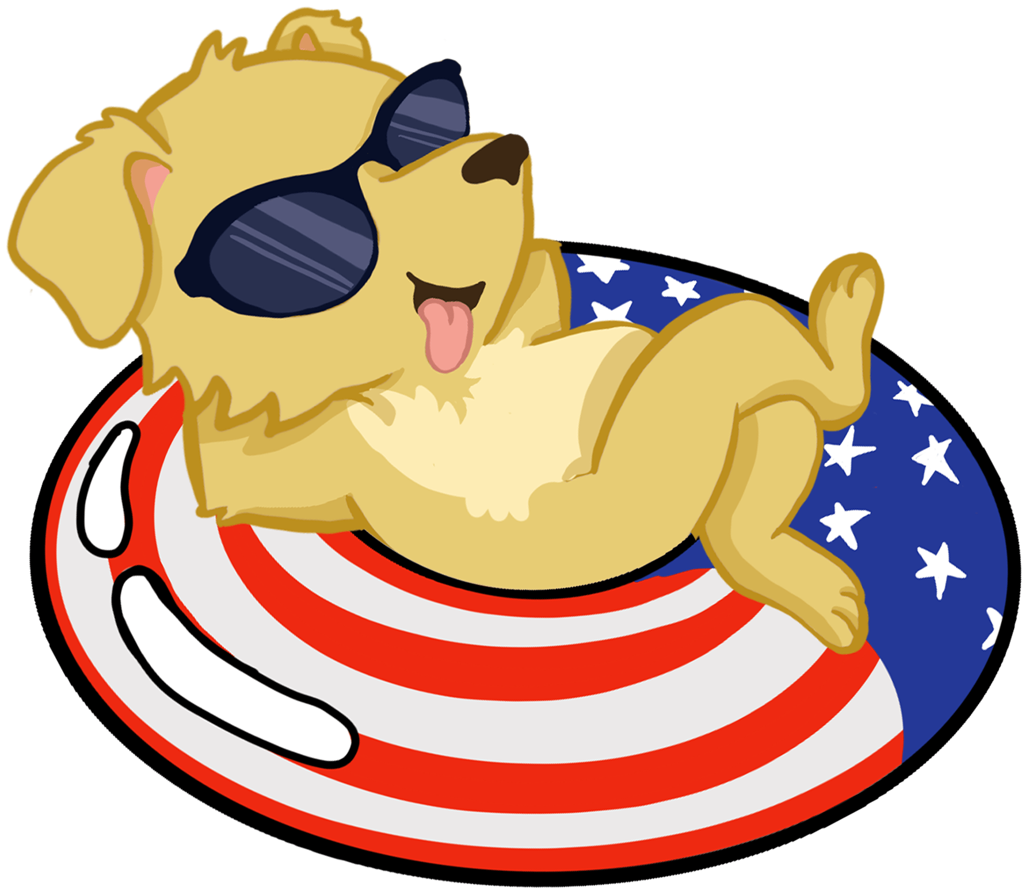 Dog USA Tube Floaty