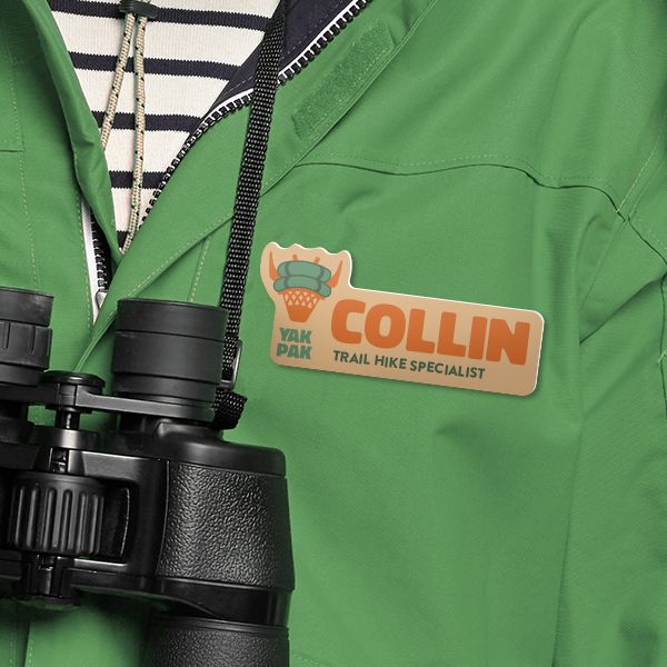 Make interacting with employees as seamless as possible using customized name badges