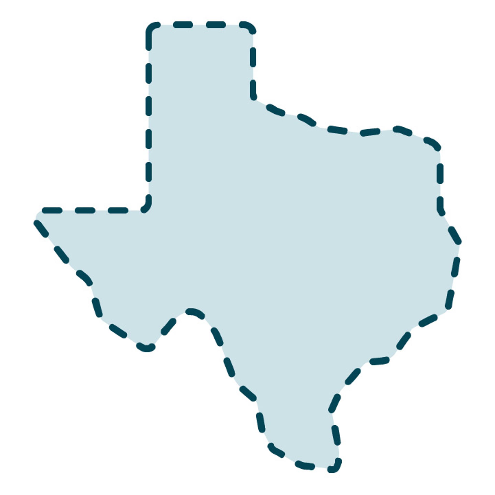 USA Texas State Template