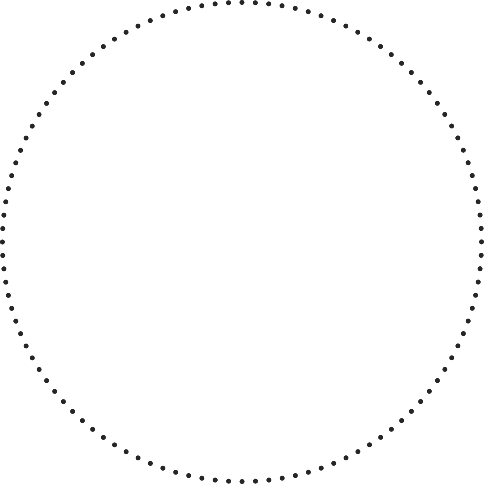 Circle Border Dotted