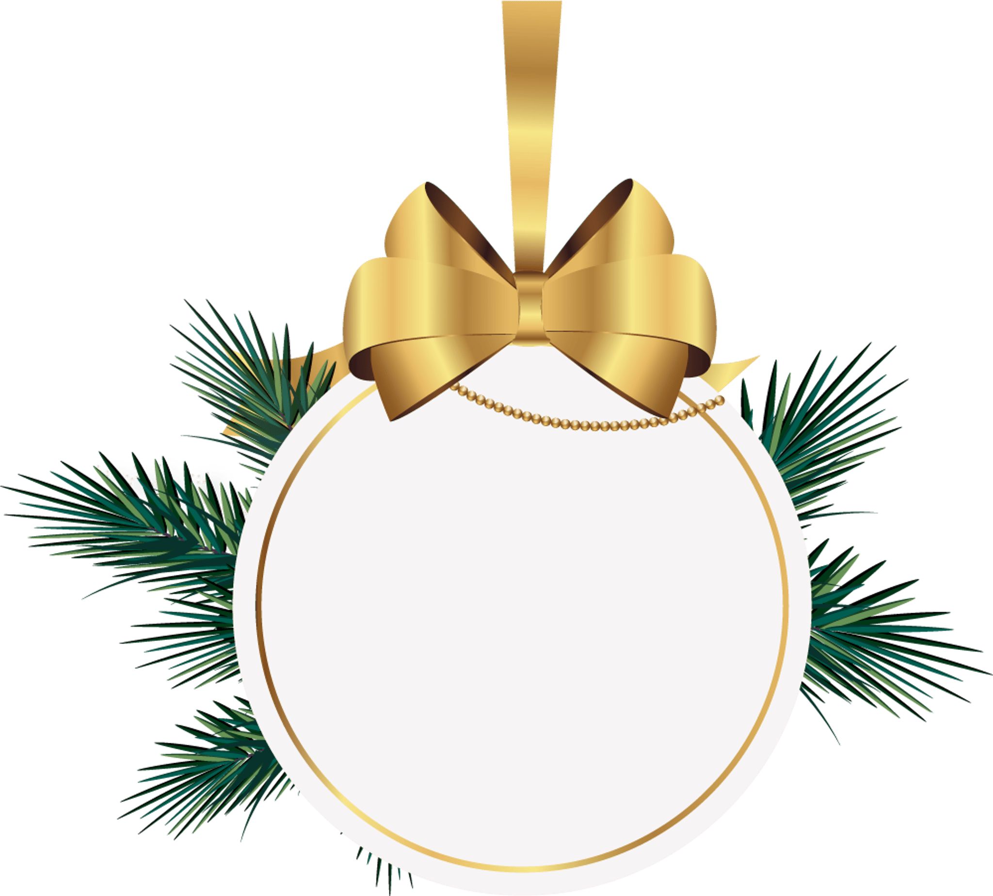Holiday Christmas Ornament Frame