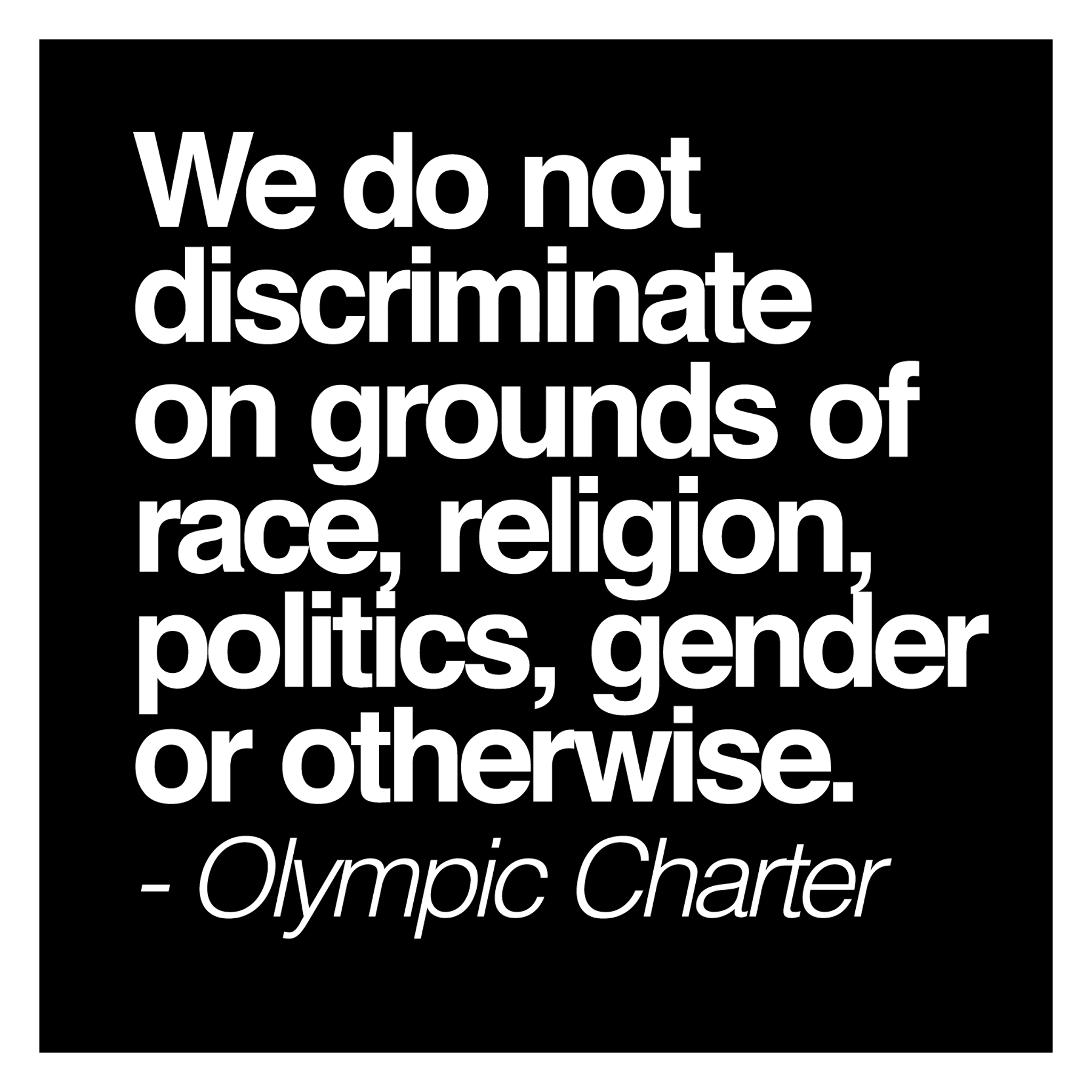 DoNotDiscriminate