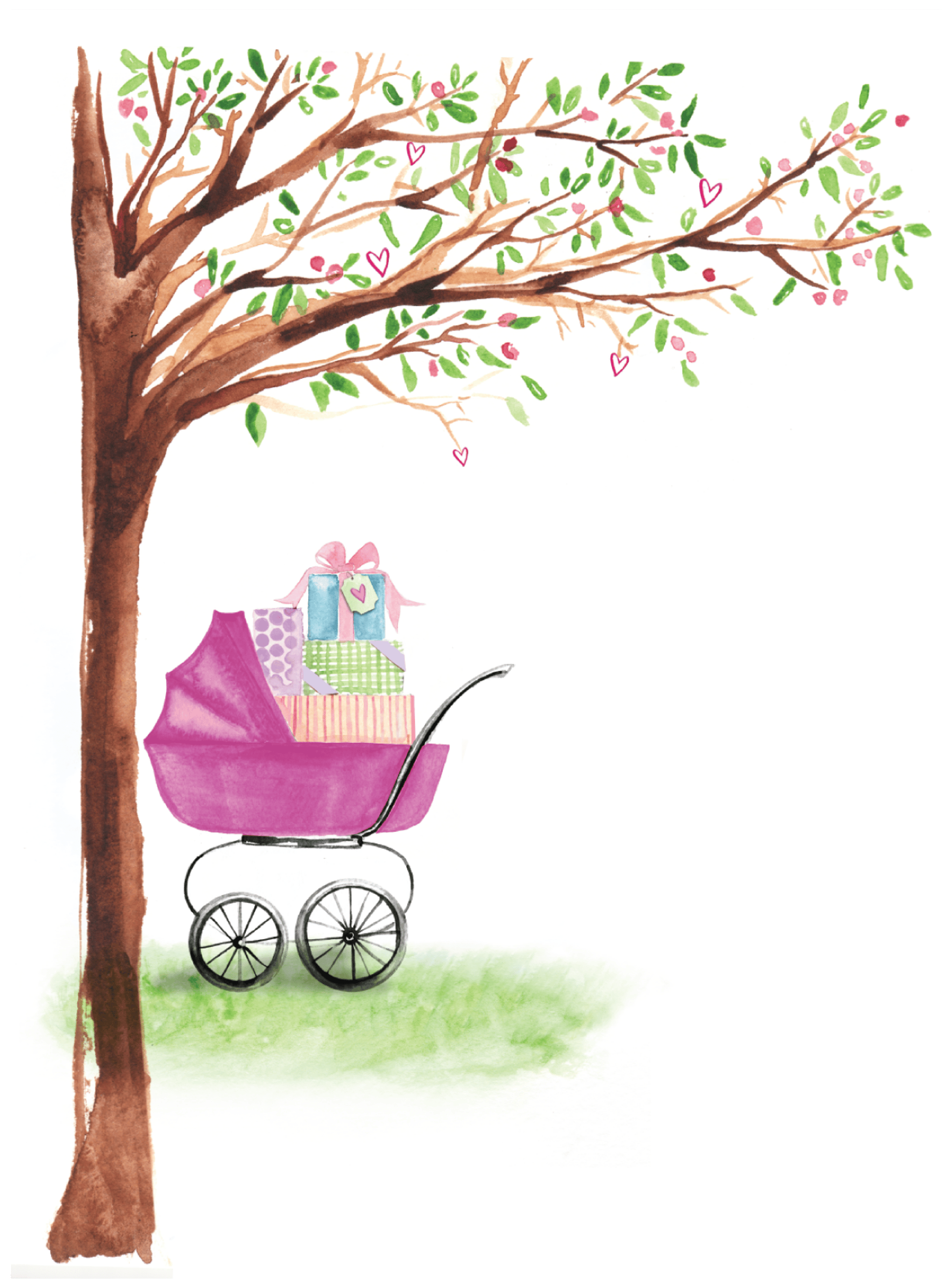 Baby Carriage Girl