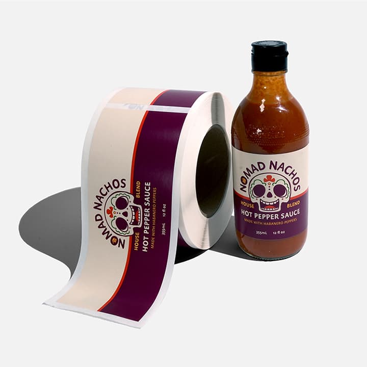 Custom Eco-Safe Roll Labels