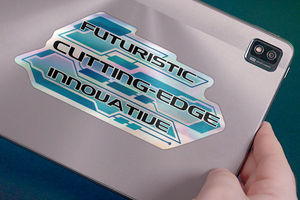 Holographic - Futuristic, cutting-edge, innovative