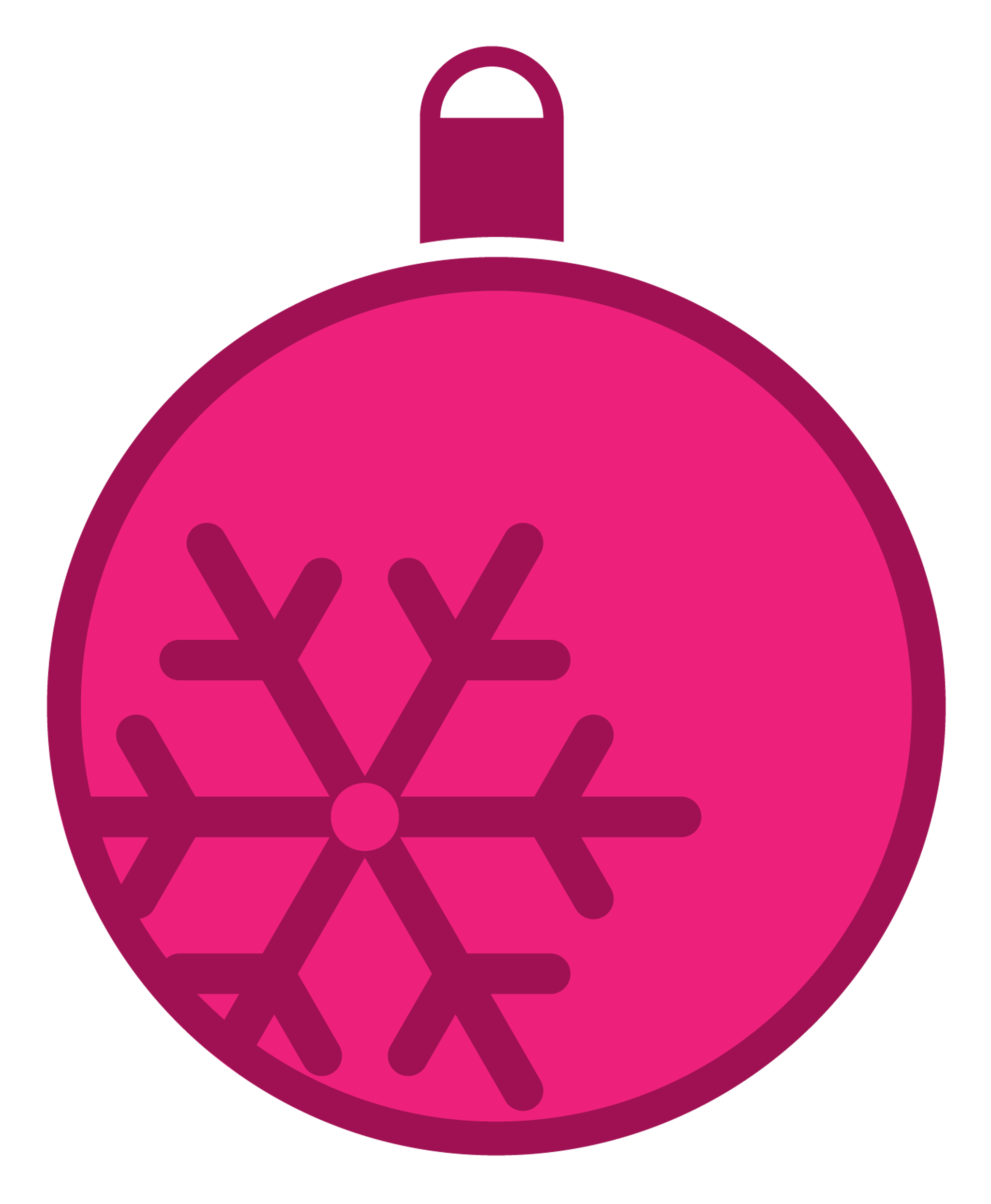 Christmas Snowflake Ornament