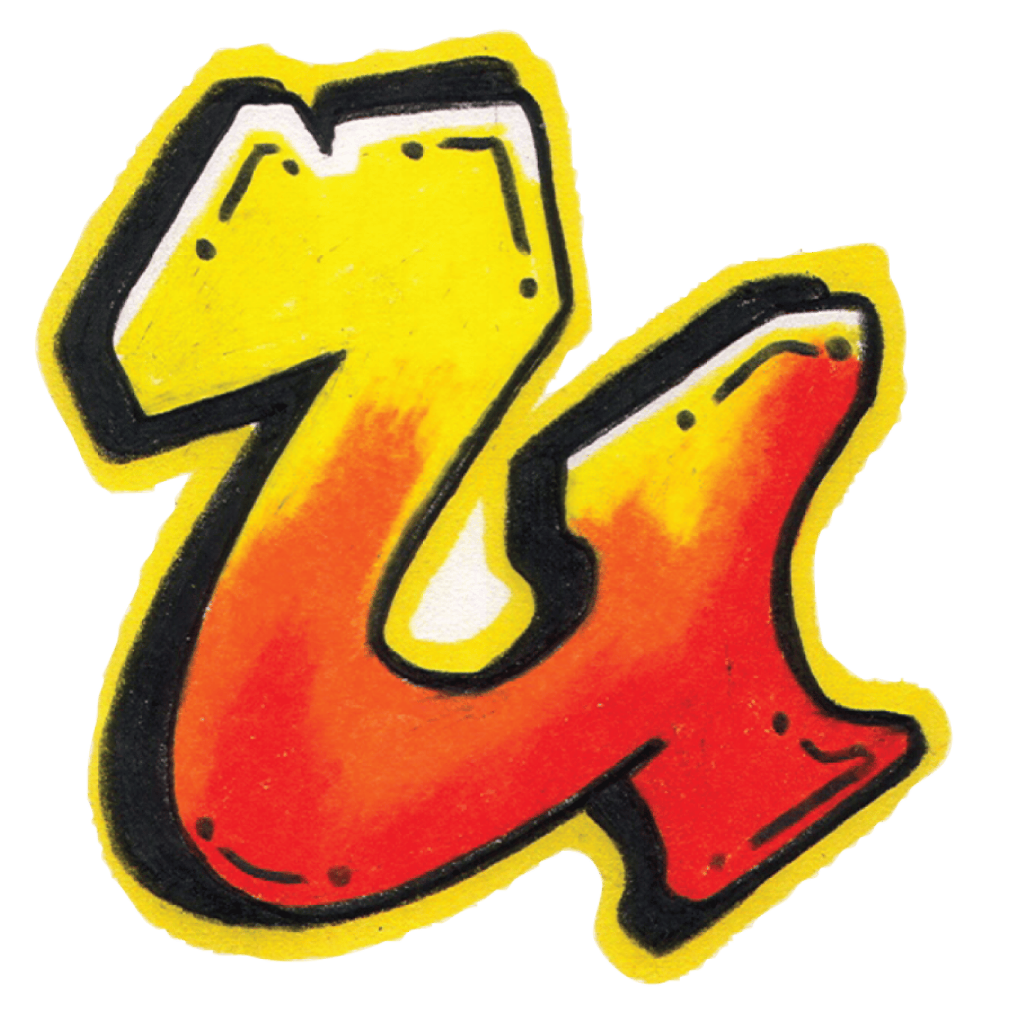 Graffiti Letter U