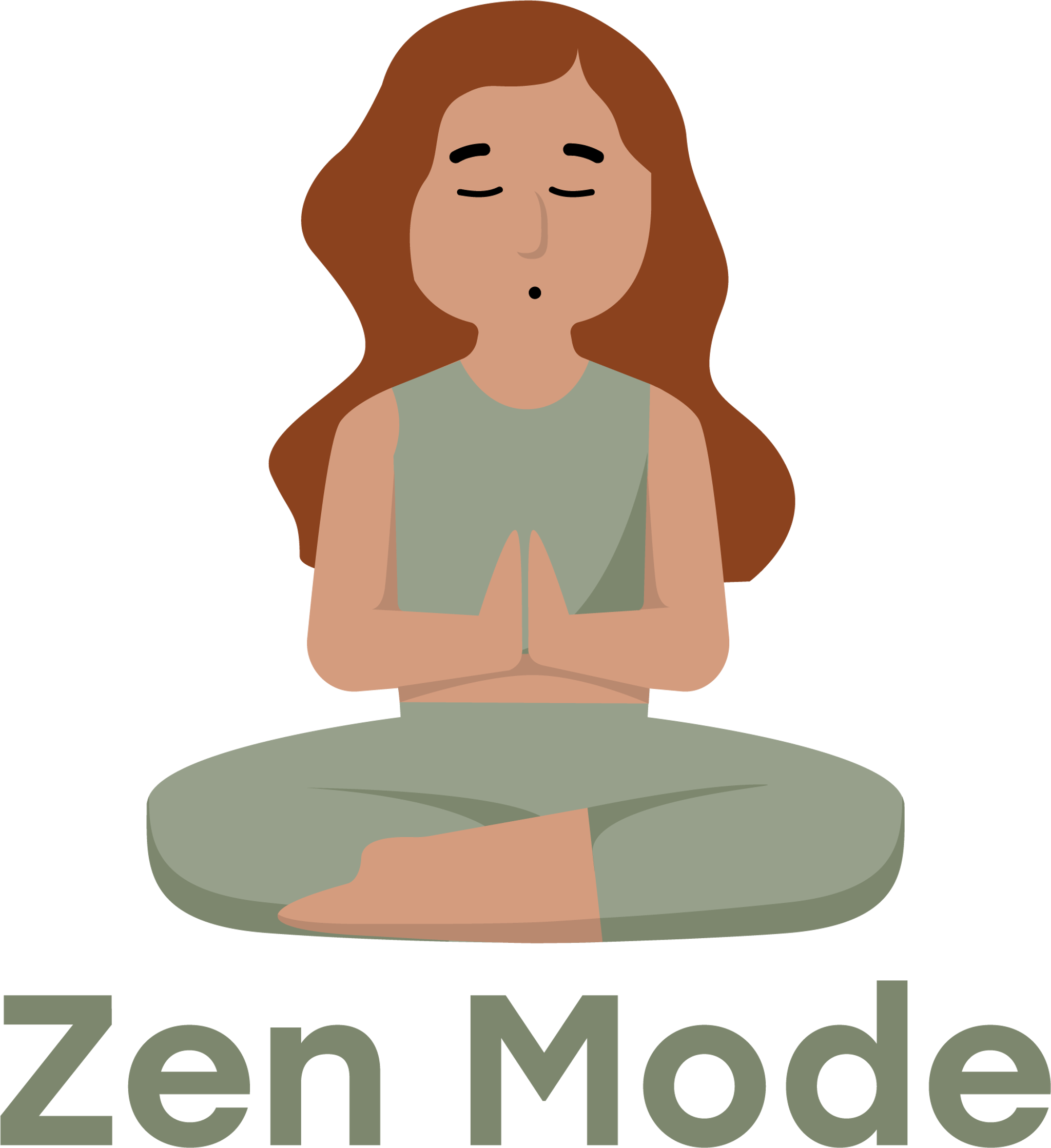 Woman Zen Mode