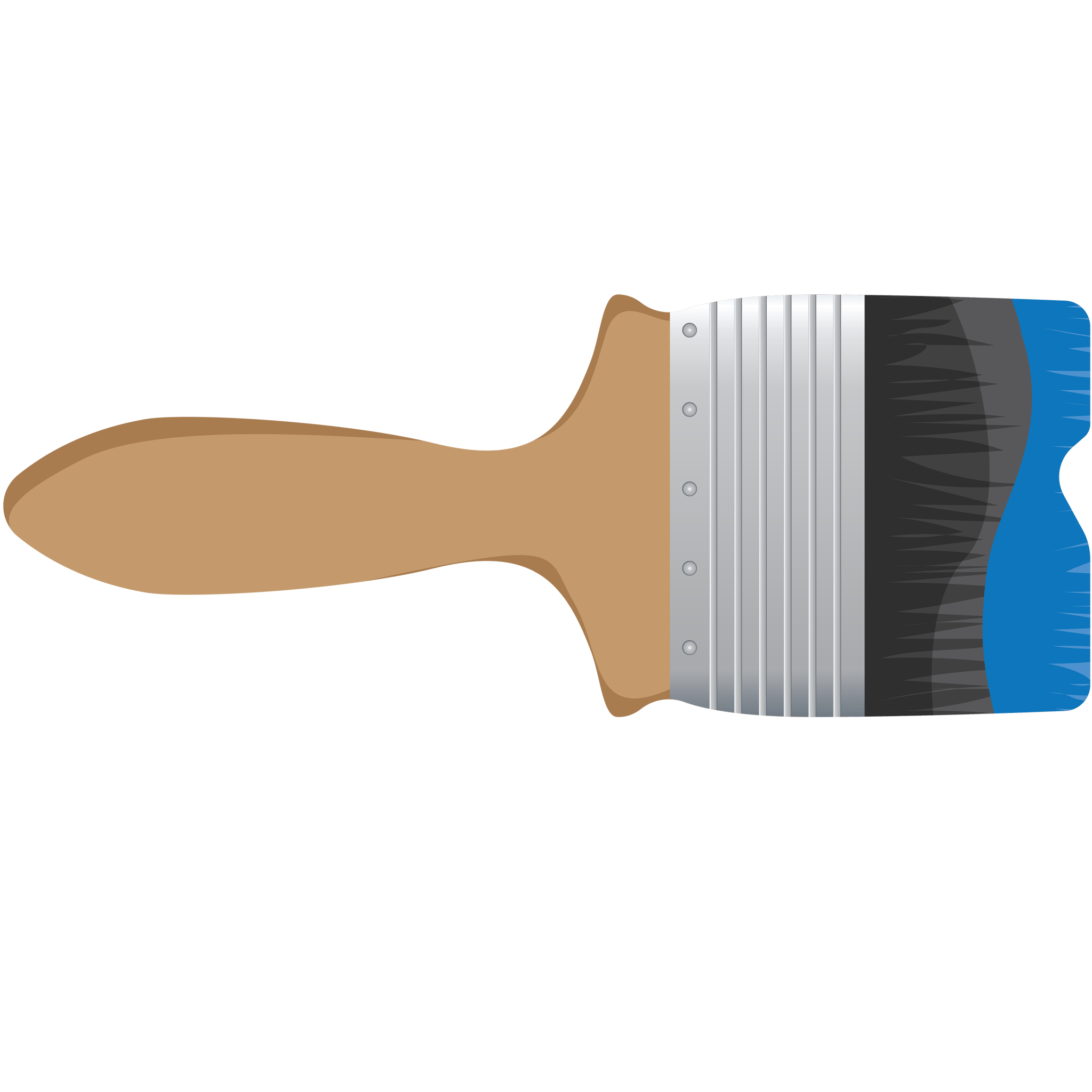 Paint brush Blue