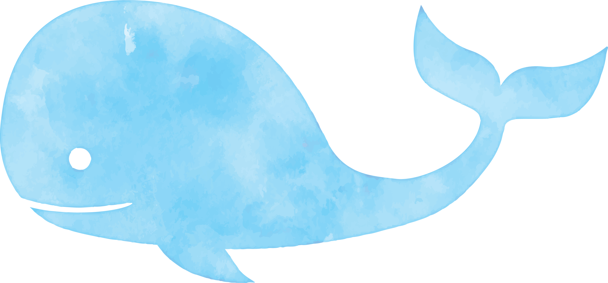 Watercolor Whale
