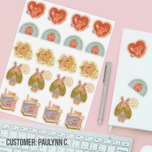 Create a sticky portfolio of your designs and illustrations