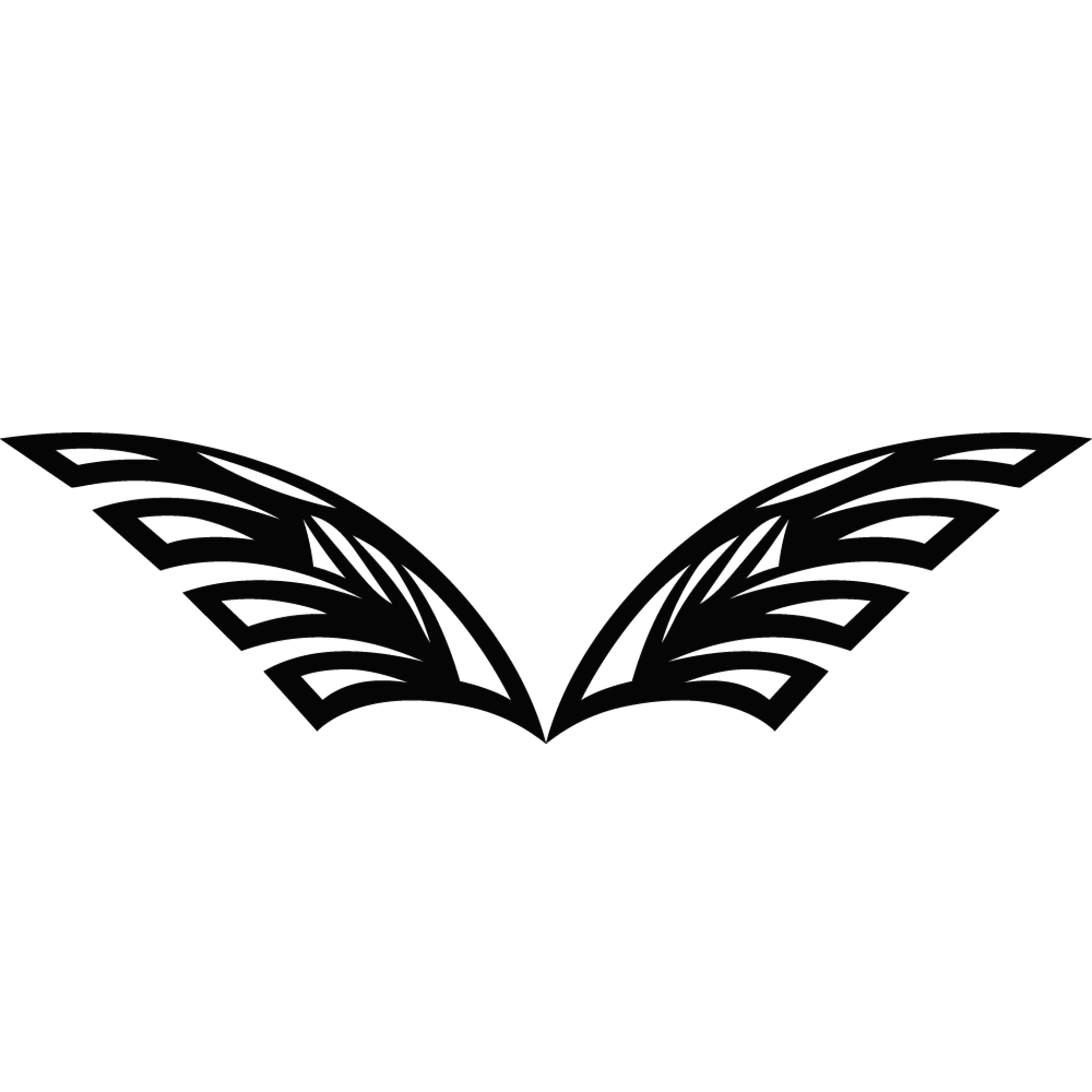 Stylized Angel Wings