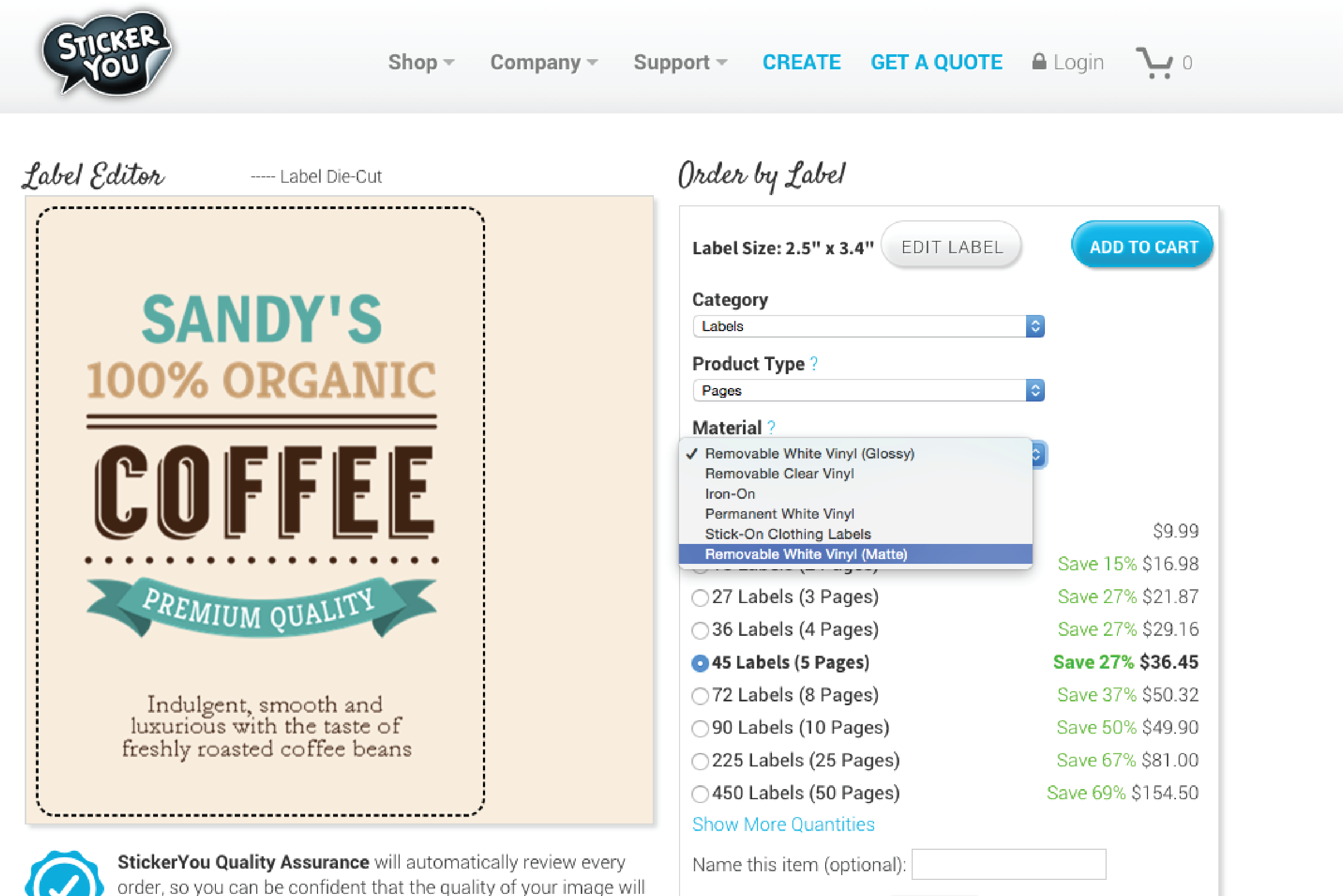 Find the Right Product Labels for Your Packaging!