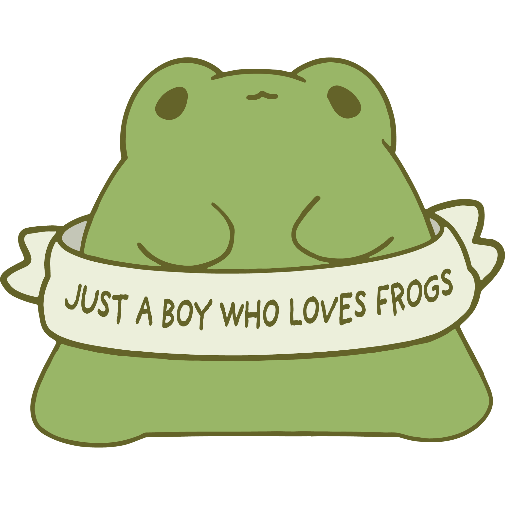 Just A Boy Who Loves Frogs