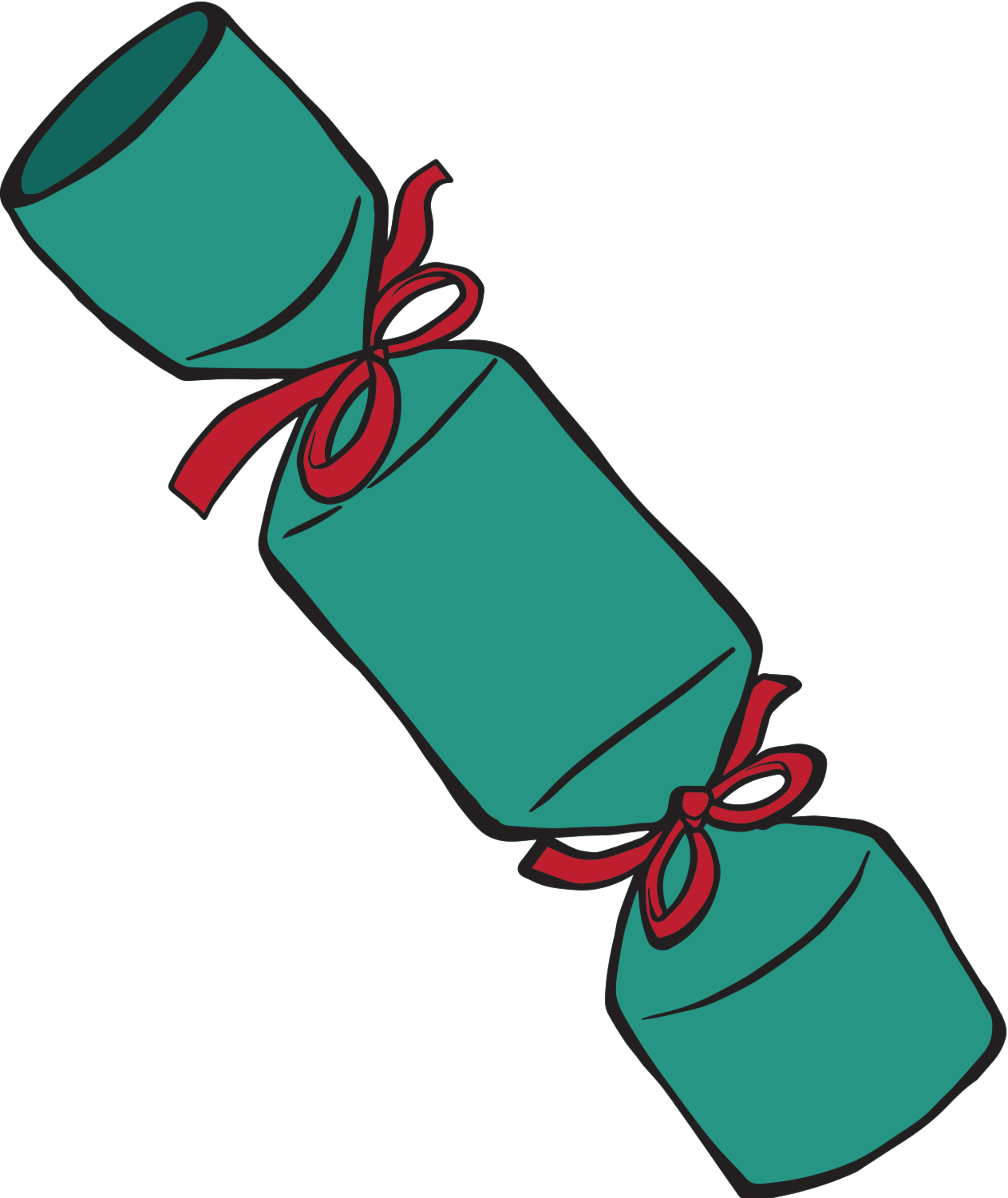Green Pull Cracker