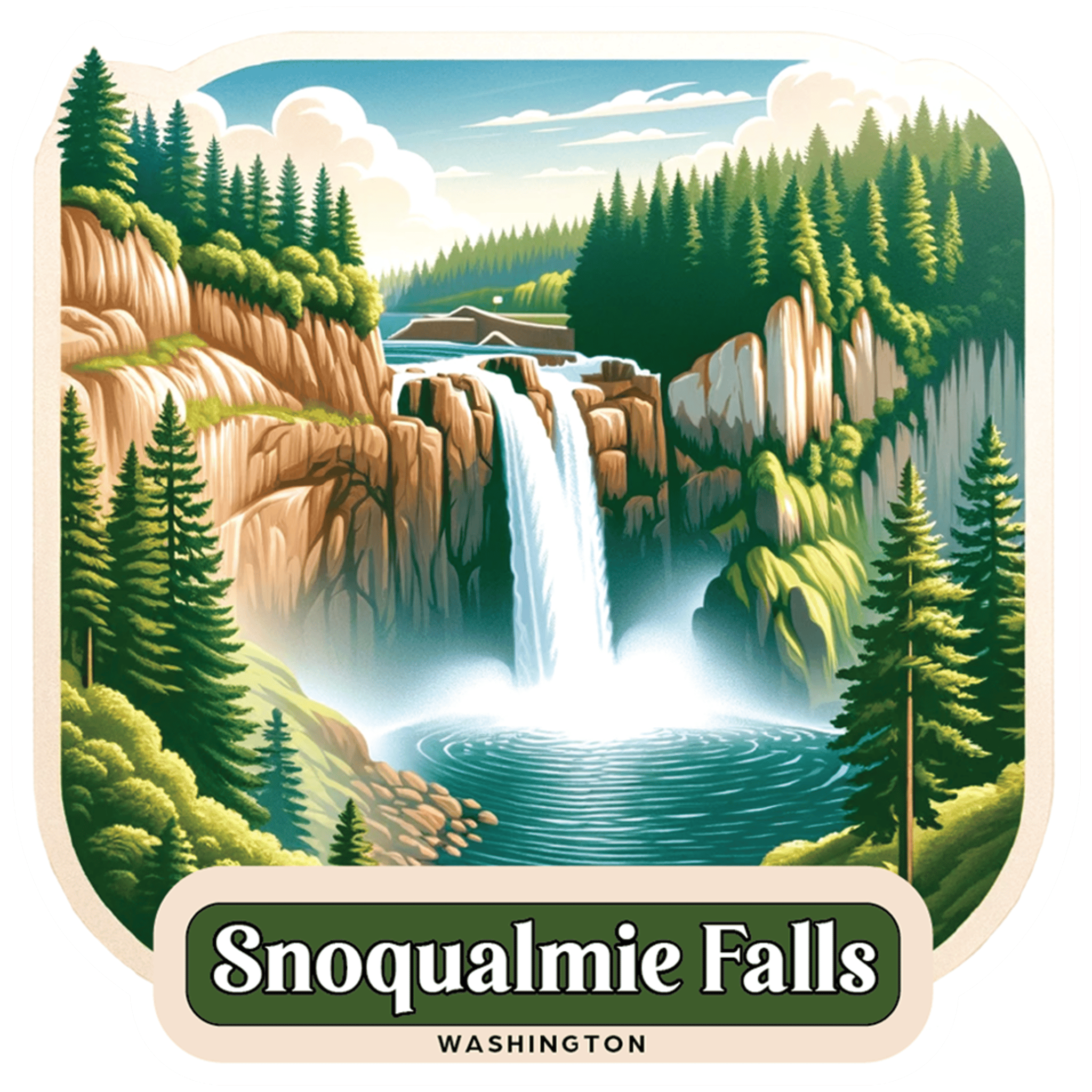 Washington, Snoqualmie Falls
