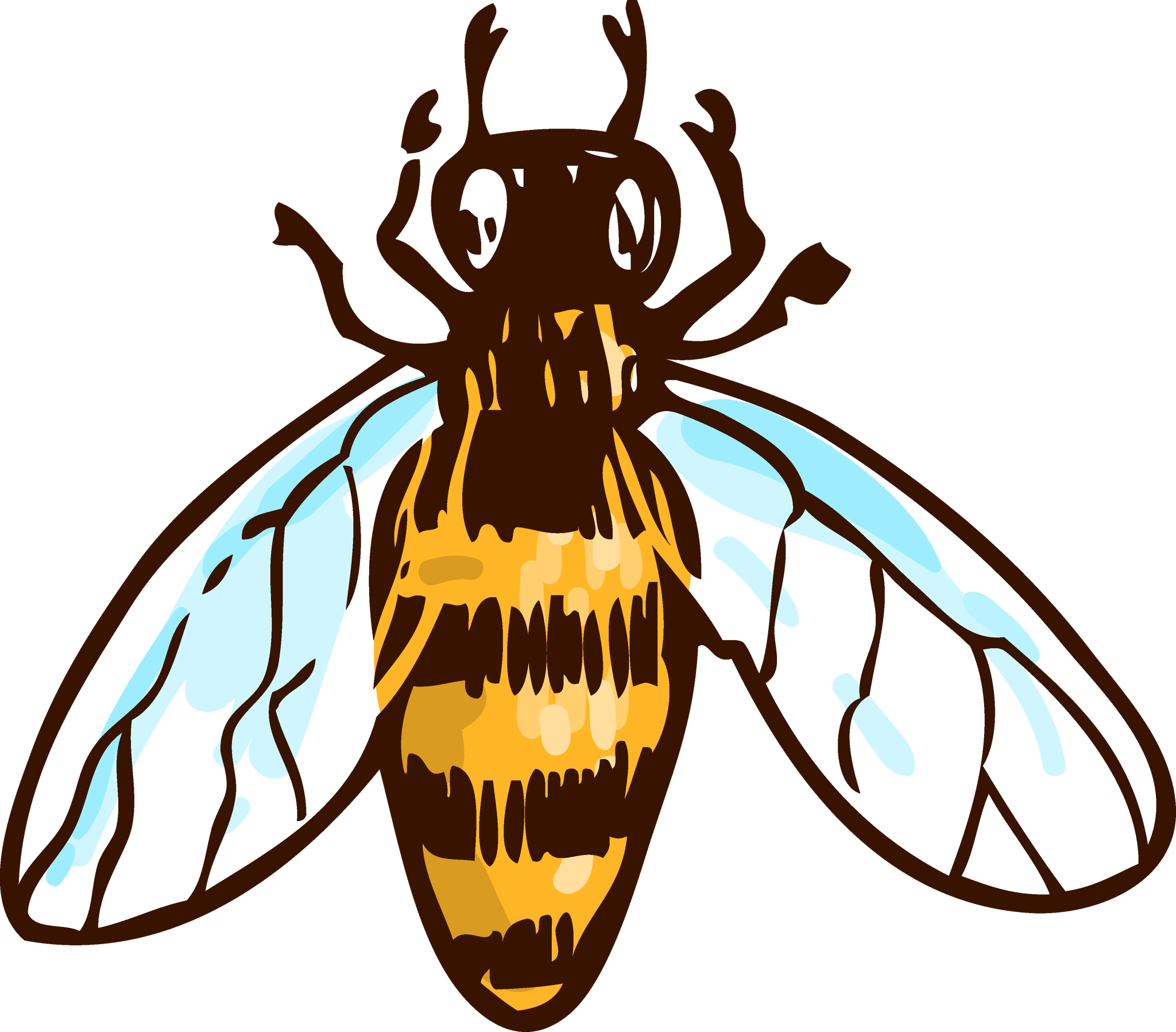 Bee Drawing