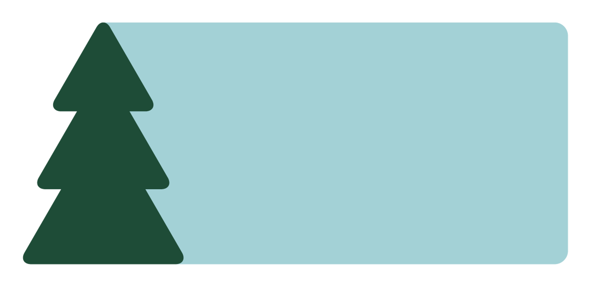 Vintage Christmas Tree Label