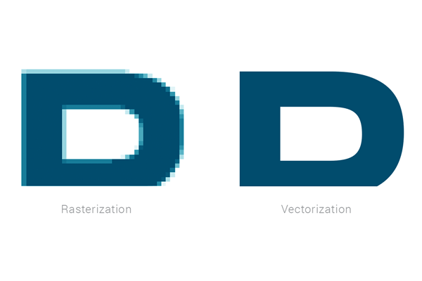 Rasterization vs. Vectorization