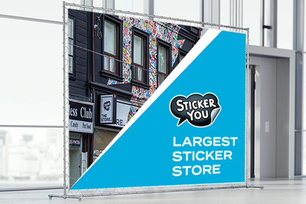 Custom trade show banner