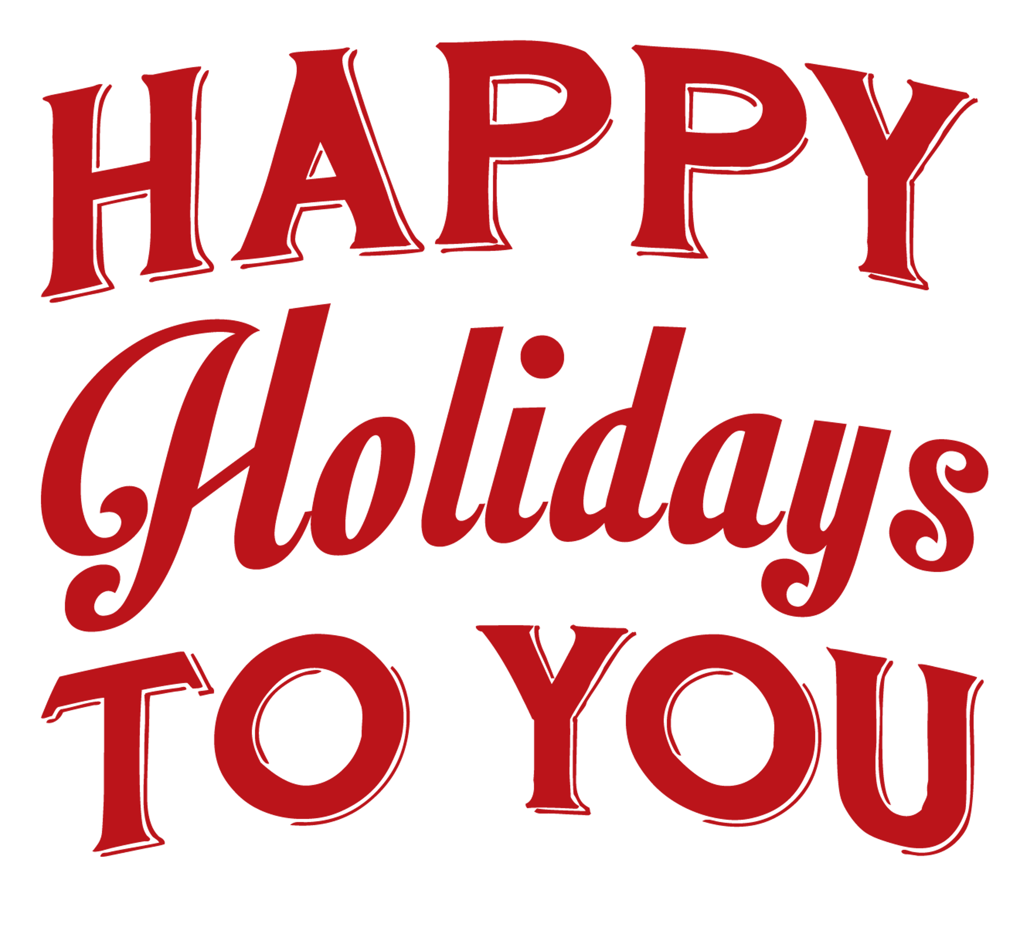 Red Christmas Greeting