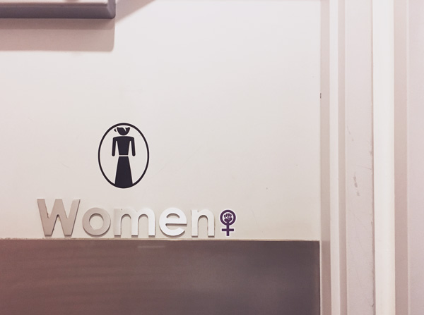 Feminism symbol custom sticker