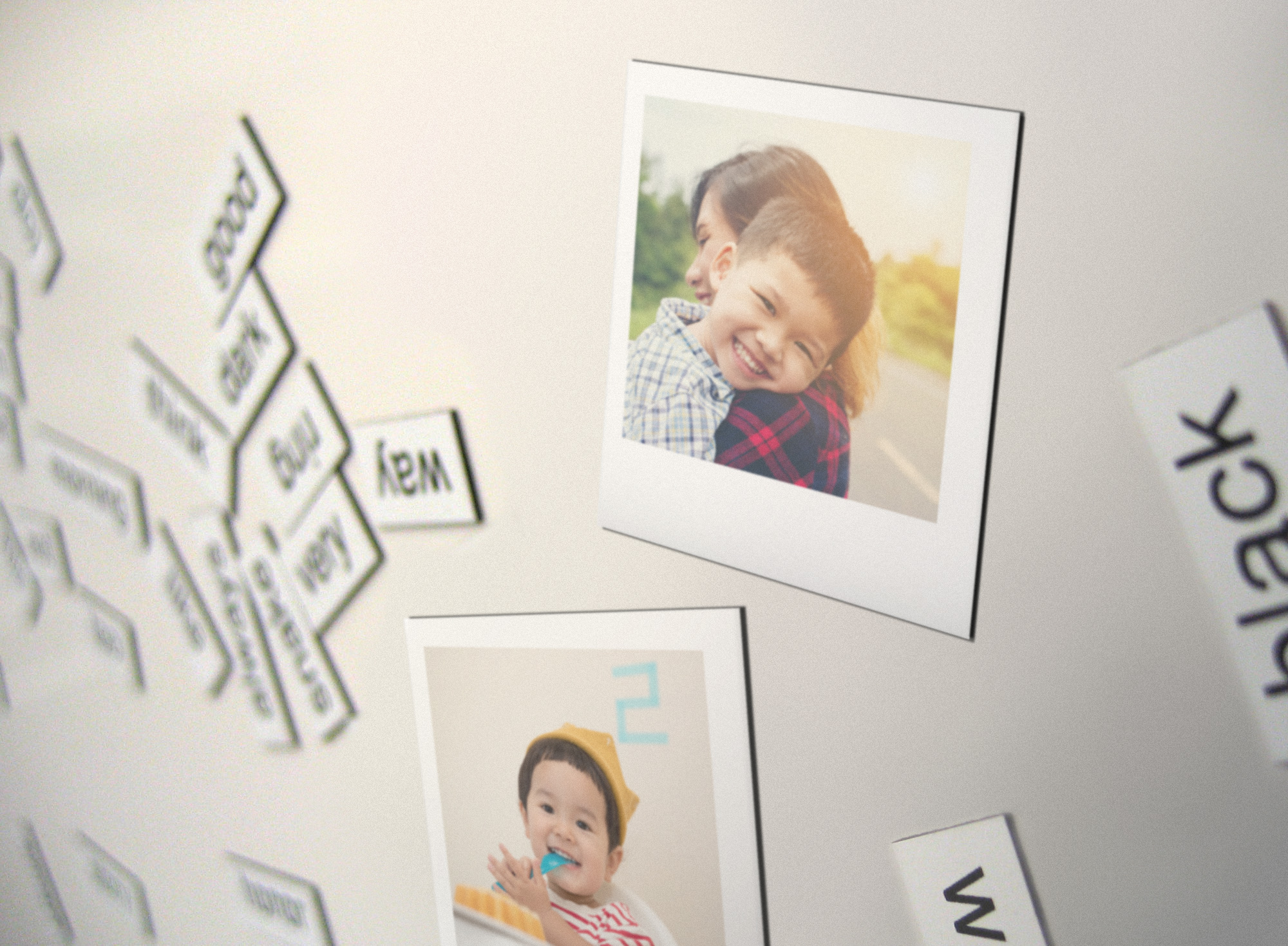 Custom photo magnets