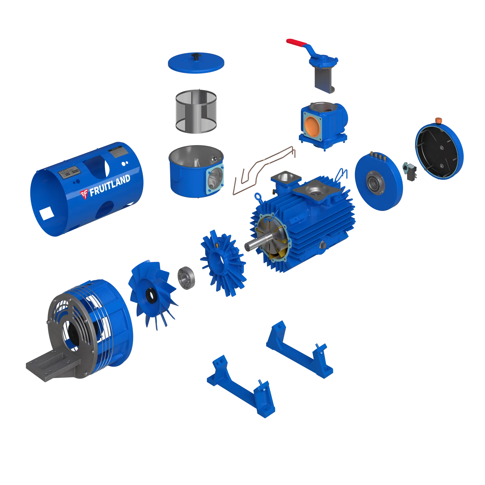 870 Series (501 CFM) - Exploded View - Product Image