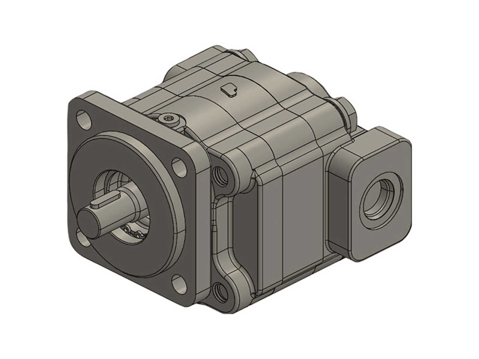 Hydraulic Motor – P344-HM-F550 - Product Image