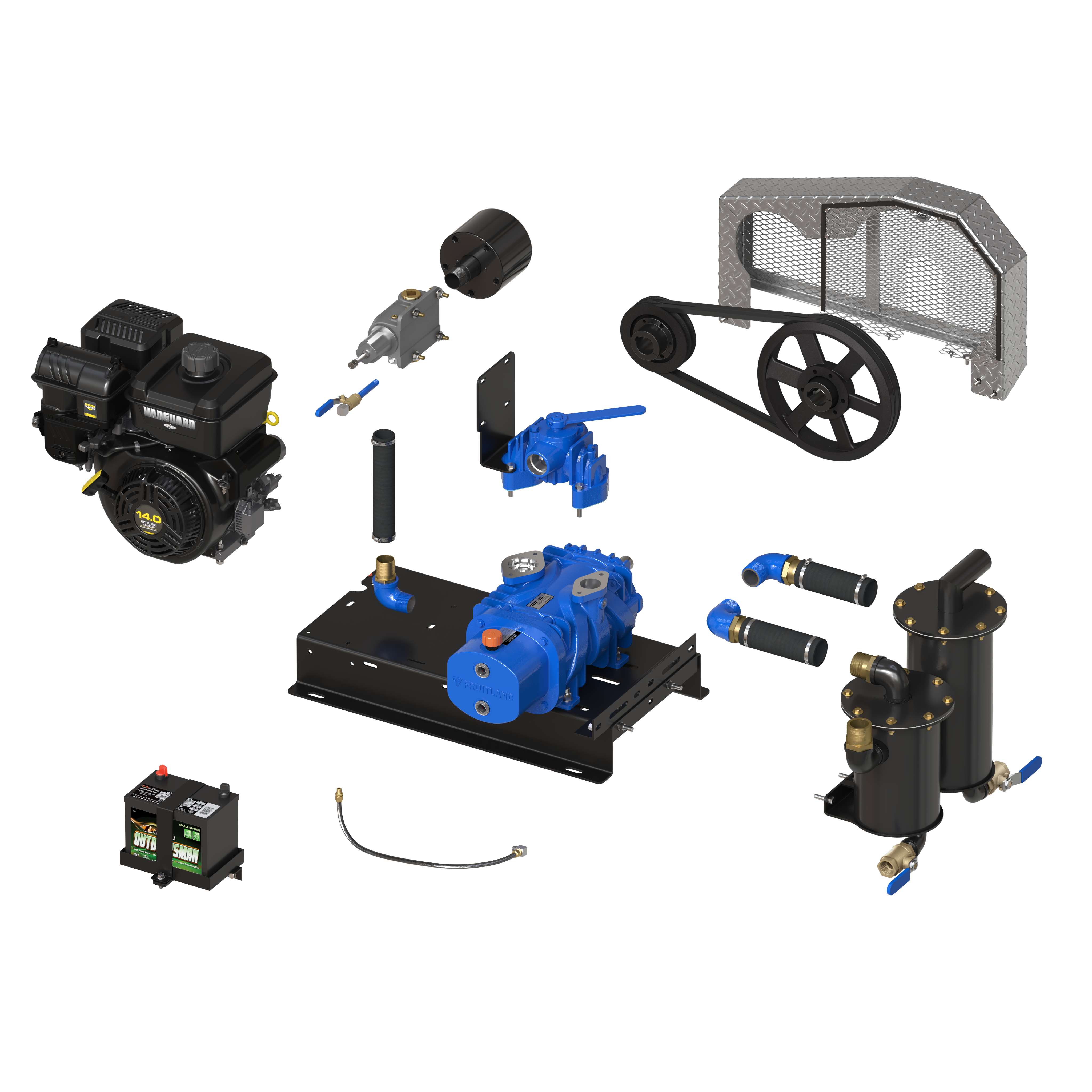 ELIM G-SMF344 Series - Exploded View - Product Image