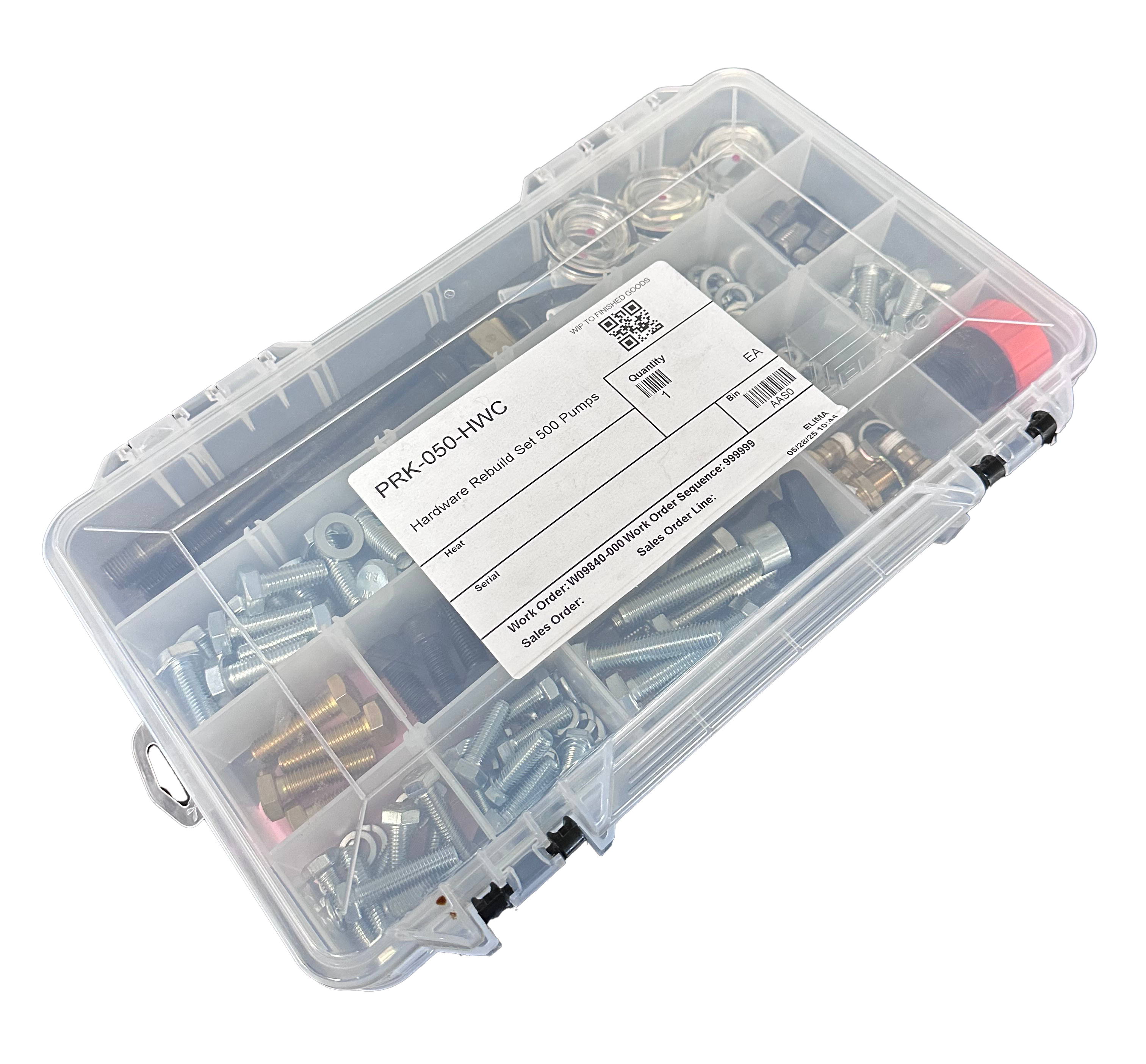 Vacuum Pump Hardware Kit