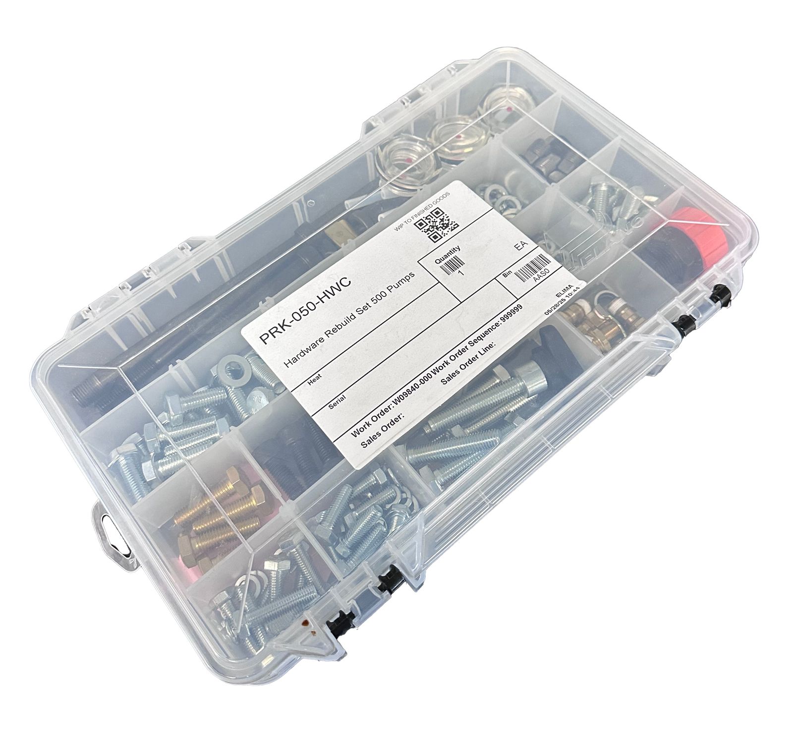 Vacuum Pump Hardware Kit
