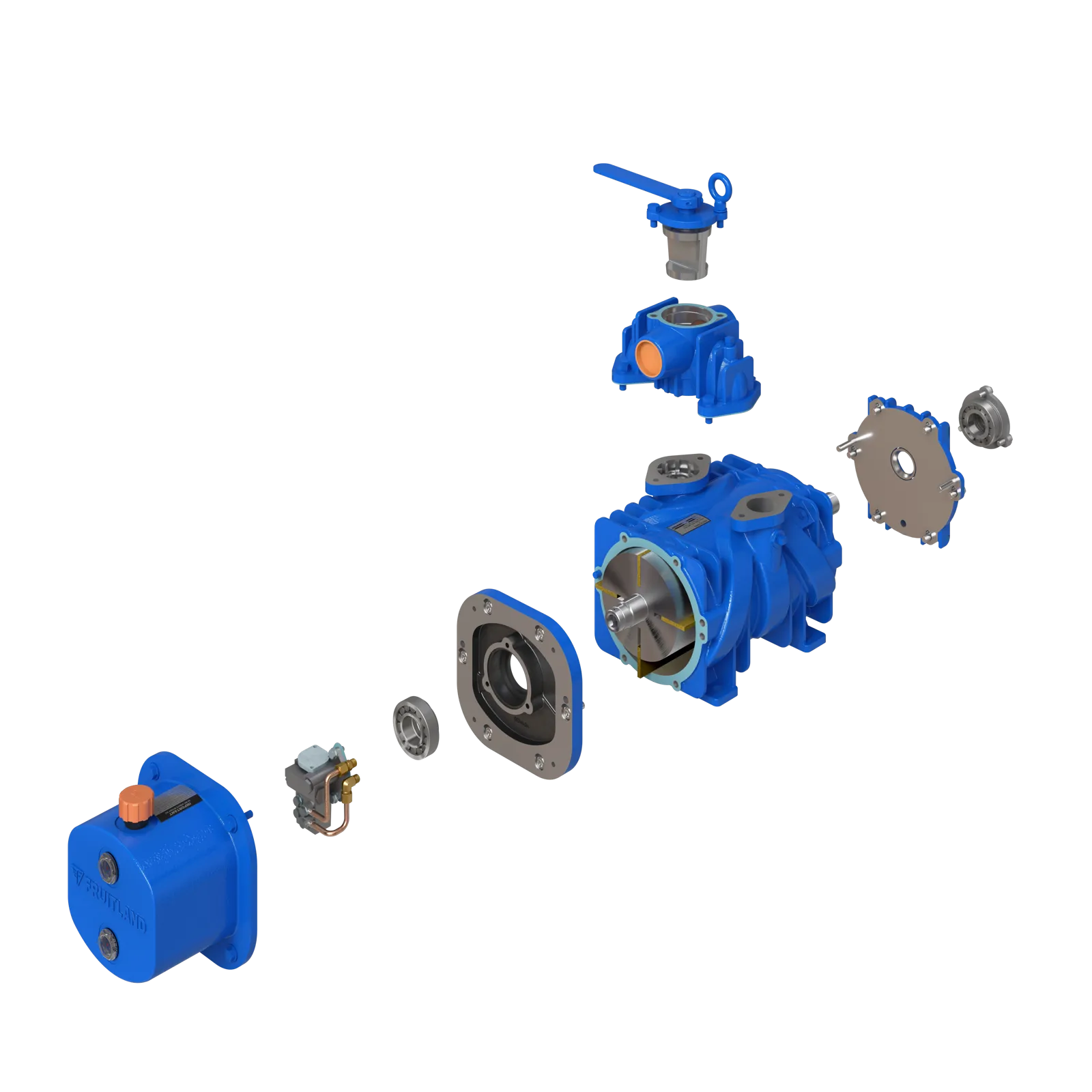 344 Series (218 CFM) - Exploded View - Product Image