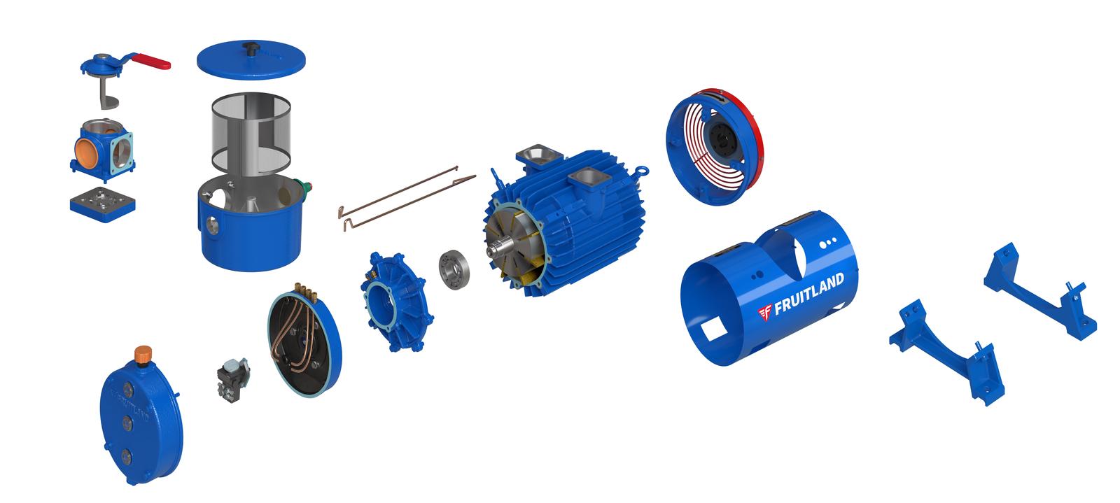 500 LUF - Exploded View - Product Image